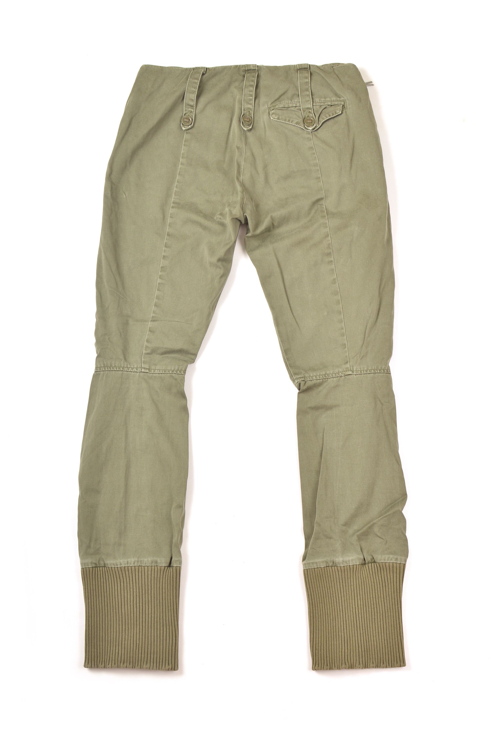 Miss Sixty × Vintage Miss Sixty Basic Italy Vintage Y2K Khaki Cargo Pants Size 30" / US 8 / IT 44 - 9 Thumbnail