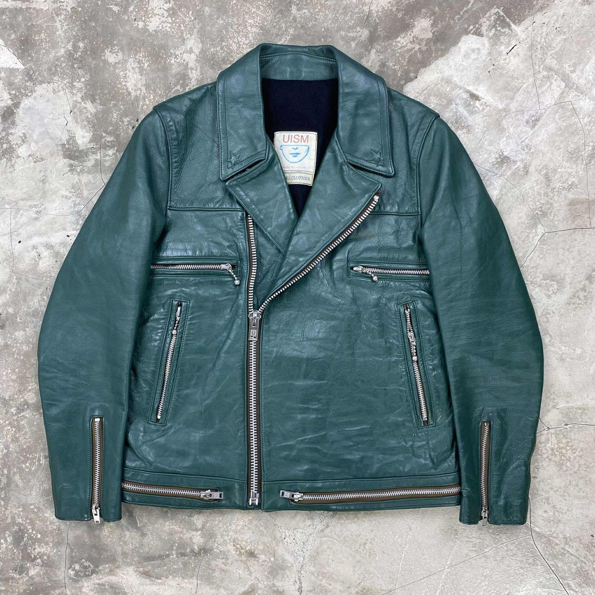 Undercover SS17 ‘Welcome to Fear City’ Leather Rider Jacket Size US S / EU 44-46 / 1 - 2 Thumbnail