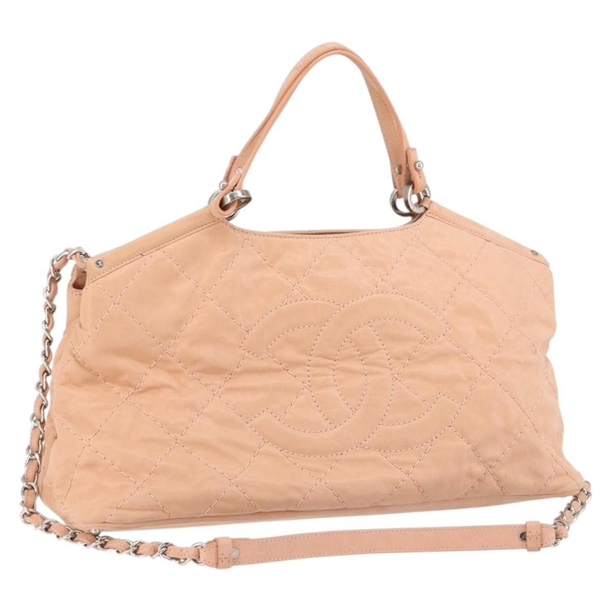 Chanel Chanel CC Sea Hit Tote Quilted Iridescent Calfskin Size ONE SIZE - 1 Thumbnail