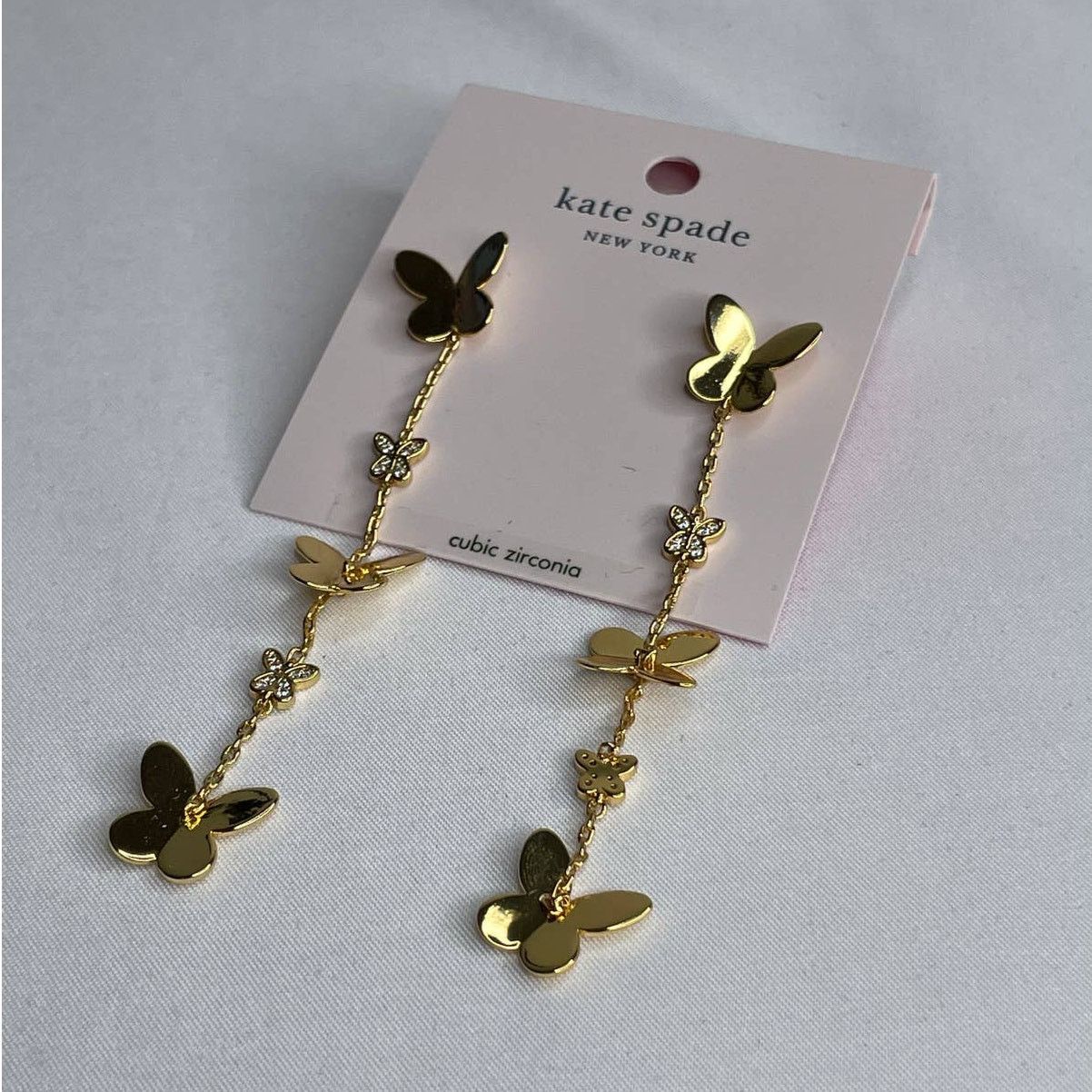 Kate Spade Kate spade in a flutter linear butterfly earrings Size ONE SIZE - 5 Thumbnail