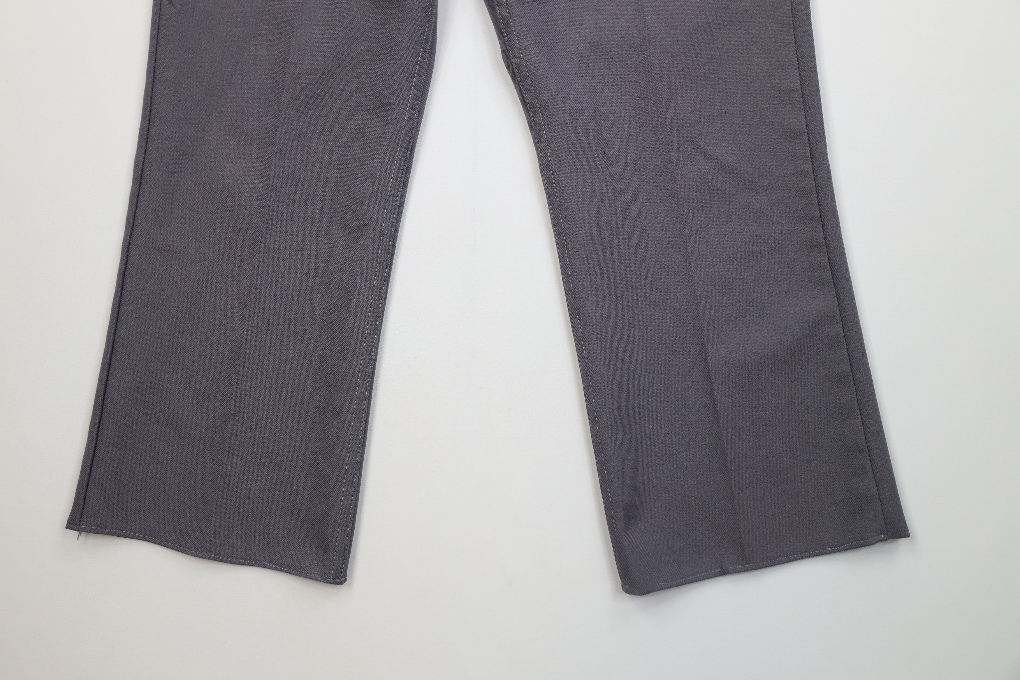Wrangler Vintage 90s Wrangler Western Knit Flared Wide Leg Pants Gray Size US 38 / EU 54 - 4 Thumbnail