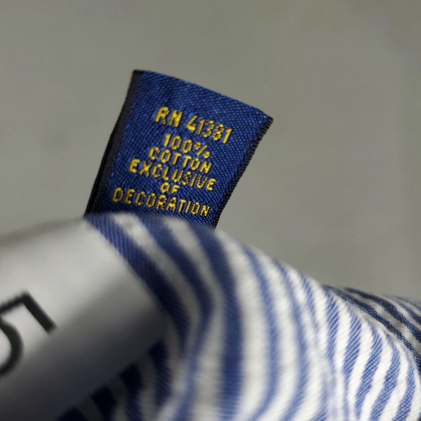 Ralph Lauren Ralph Lauren Men’s Short Sleeve Cotton Button-Up Shirt XL Blue White Striped Seersucker Classic Preppy Size US XL / EU 56 / 4 - 8 Thumbnail