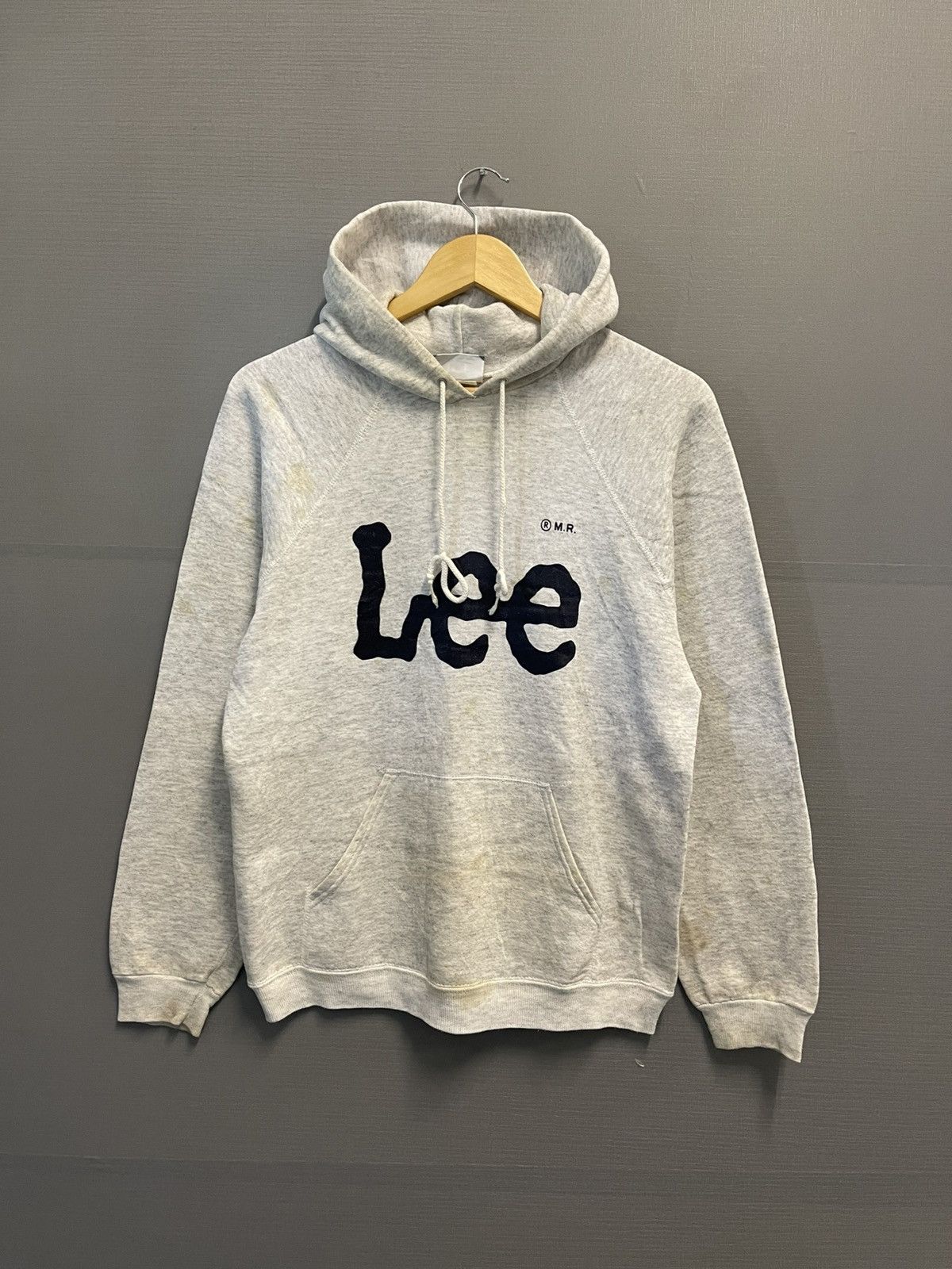 Lee Vintage 90s Lee big Logo Hoodies Size US M / EU 48-50 / 2 - 1 Thumbnail