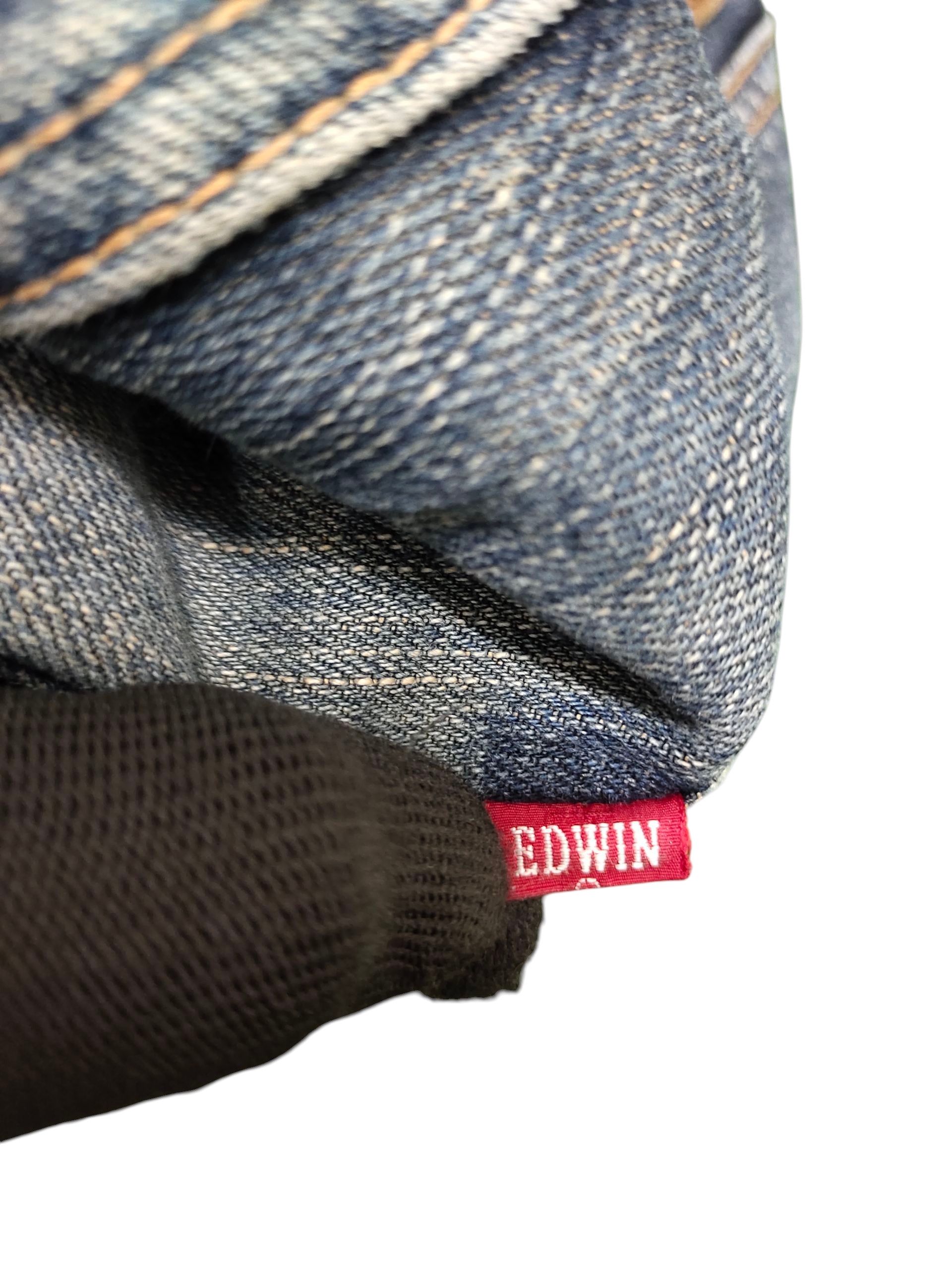 Comme des Garcons × Undercover Loose Jeans Edwin Xv 445 Clawmark Distress Denim Wide Leg Size US 32 / EU 48 - 13 Thumbnail