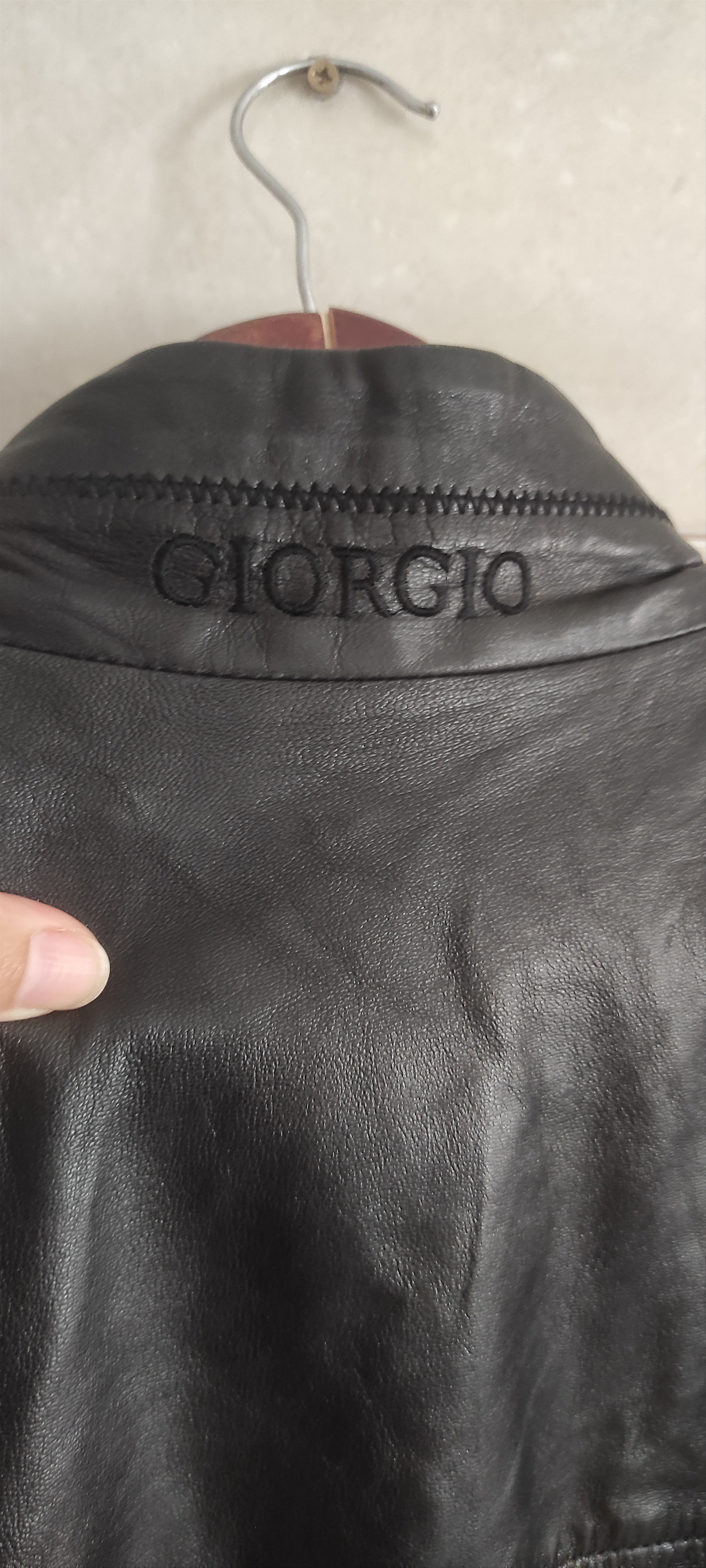 Genuine Leather Giorgio Paris Lamp Skin Soft Leather Moto Jacket Size L Size US L / EU 52-54 / 3 - 12 Thumbnail