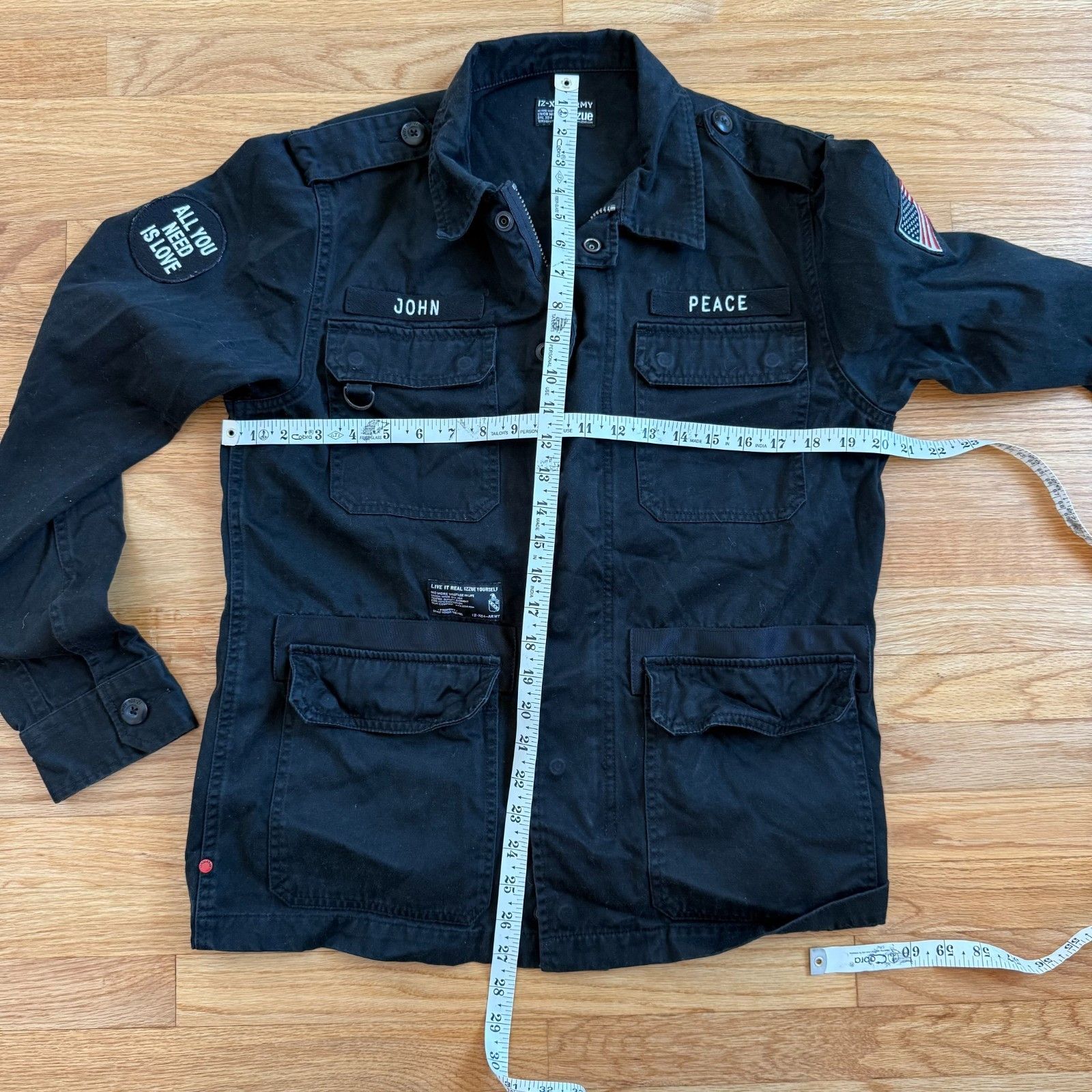 Neighborhood Izzue Japan IZ-X04-ARMY Military Jacket Large Size US L / EU 52-54 / 3 - 4 Thumbnail