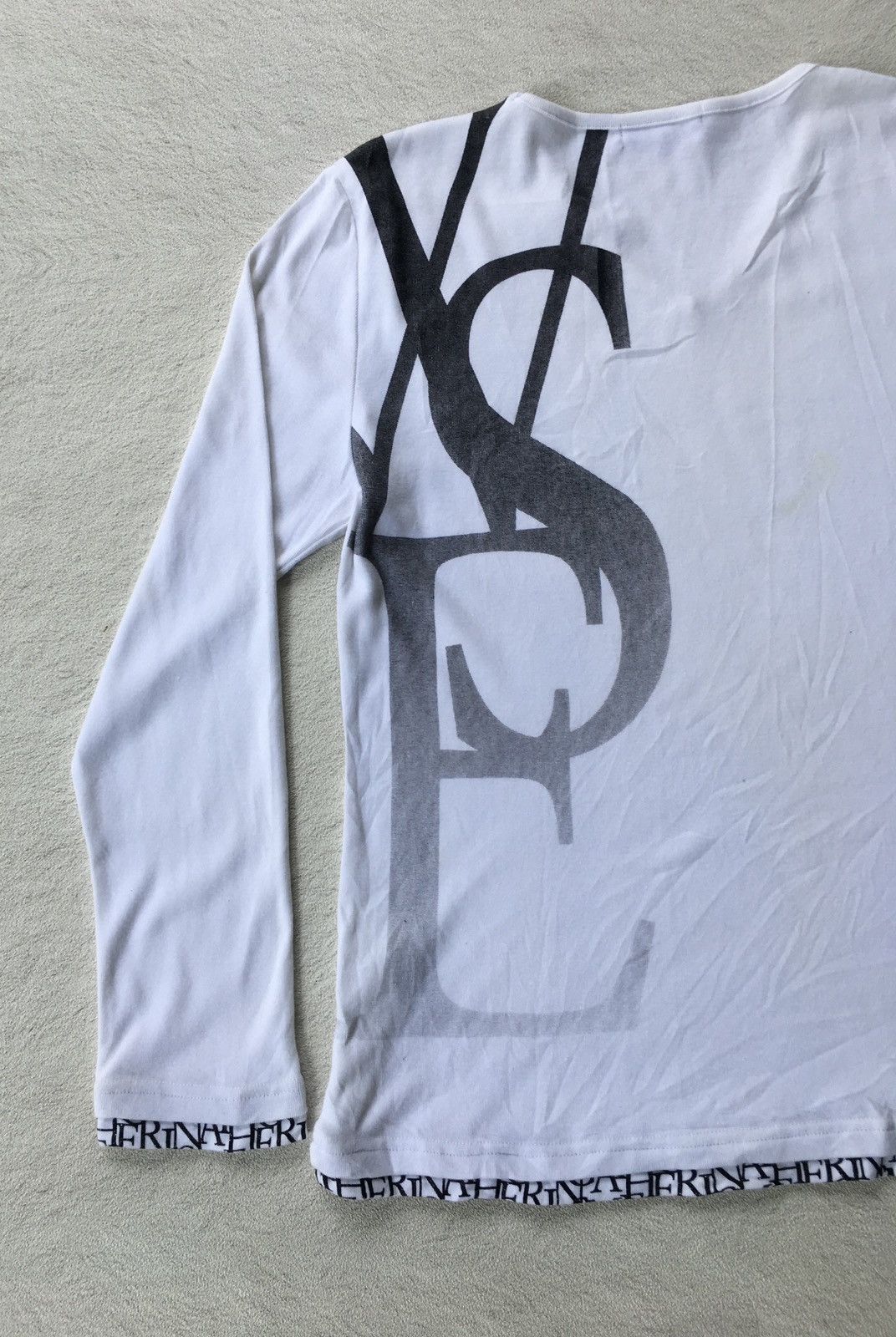 semanticdesign 2000s Semantic Design V-neck Longsleeve Size US L / EU 52-54 / 3 - 5 Thumbnail