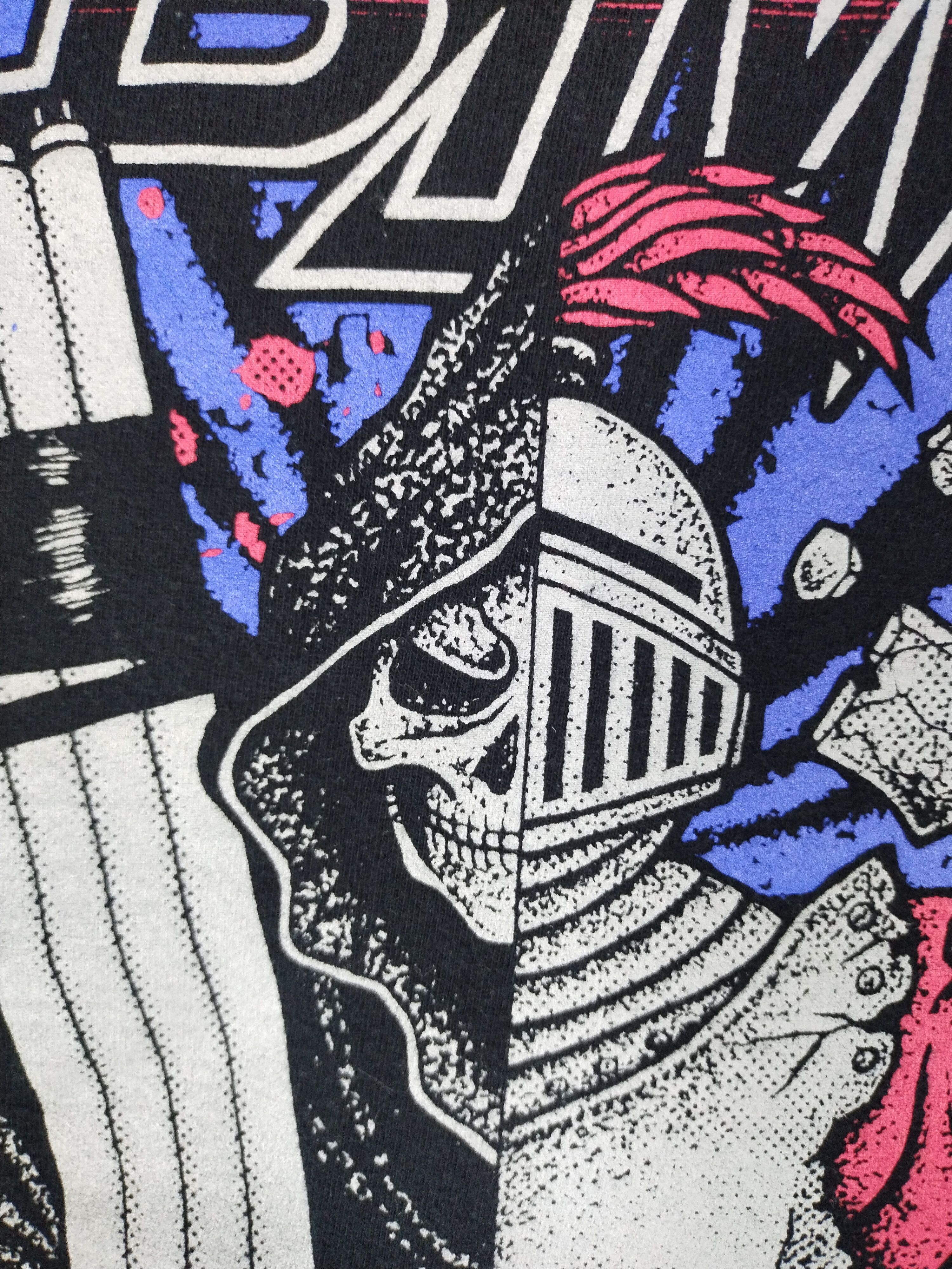 Japanese Brand Vintage Prowrestling Big Japan Death Match Rare Shirt Tee Size US L / EU 52-54 / 3 - 4 Thumbnail