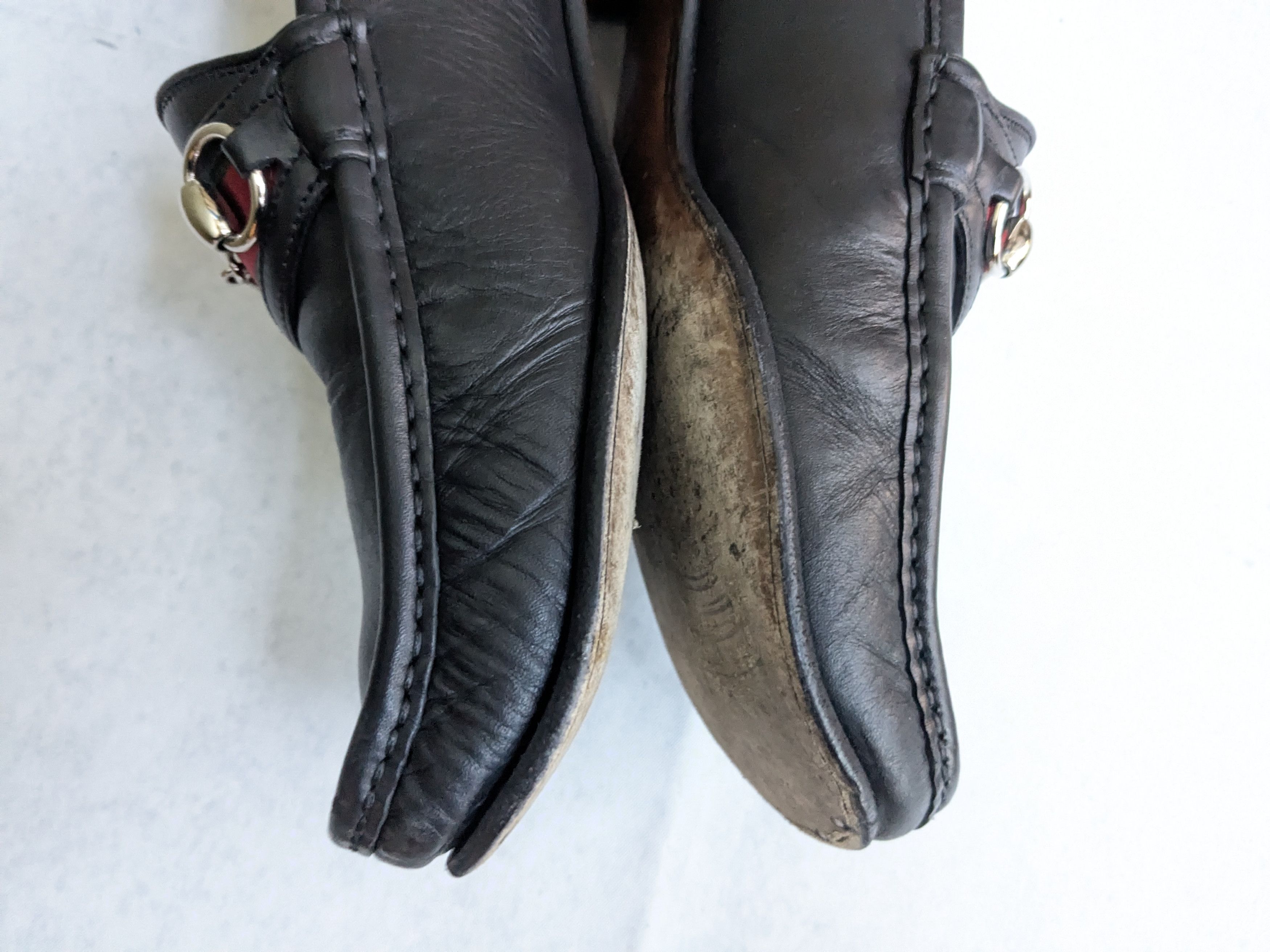 Gucci Gucci Horsebit Loafers Black Leather Men 8 Size US 8 / EU 41 - 9 Thumbnail