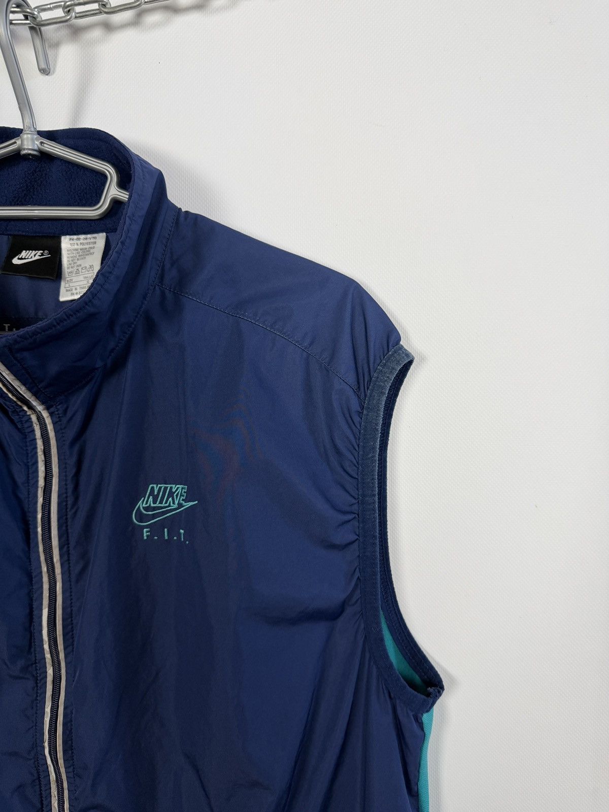 Nike Nike FIT Full Zip Vest Vintage 90s Tail Wind Run Size L Size US L / EU 52-54 / 3 - 2 Thumbnail