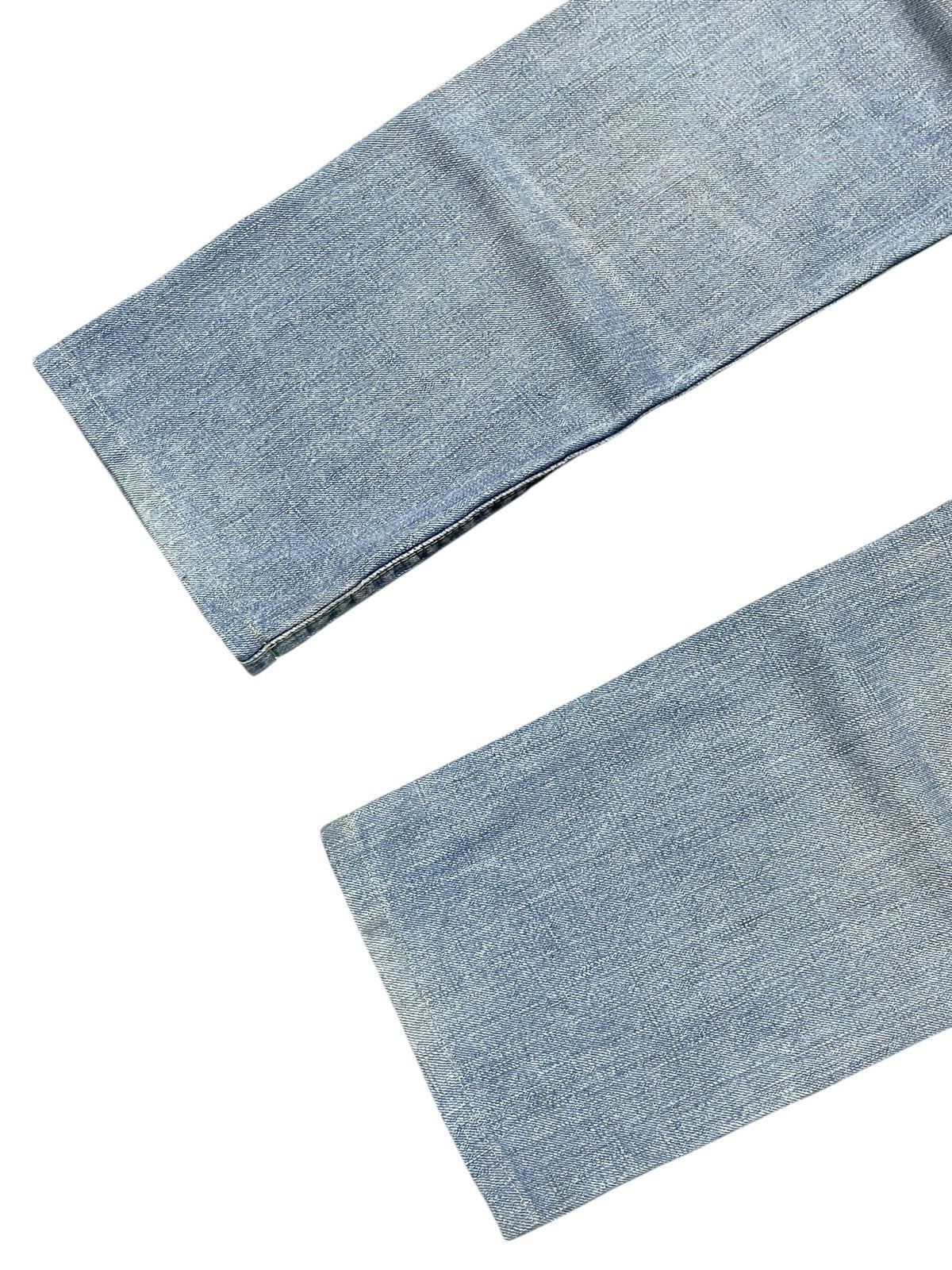 Blue Blue Japan Blue Blue Japan Light Indigo Wash Faded Jeans Size US 30 / EU 46 - 14 Thumbnail
