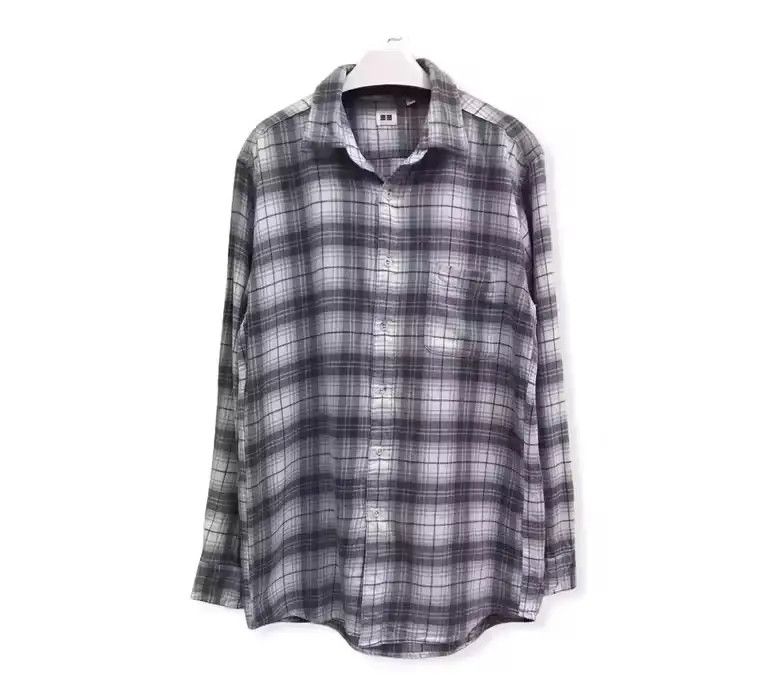 image of Uniqlo Flannel Shirt, Men's (Size Large)