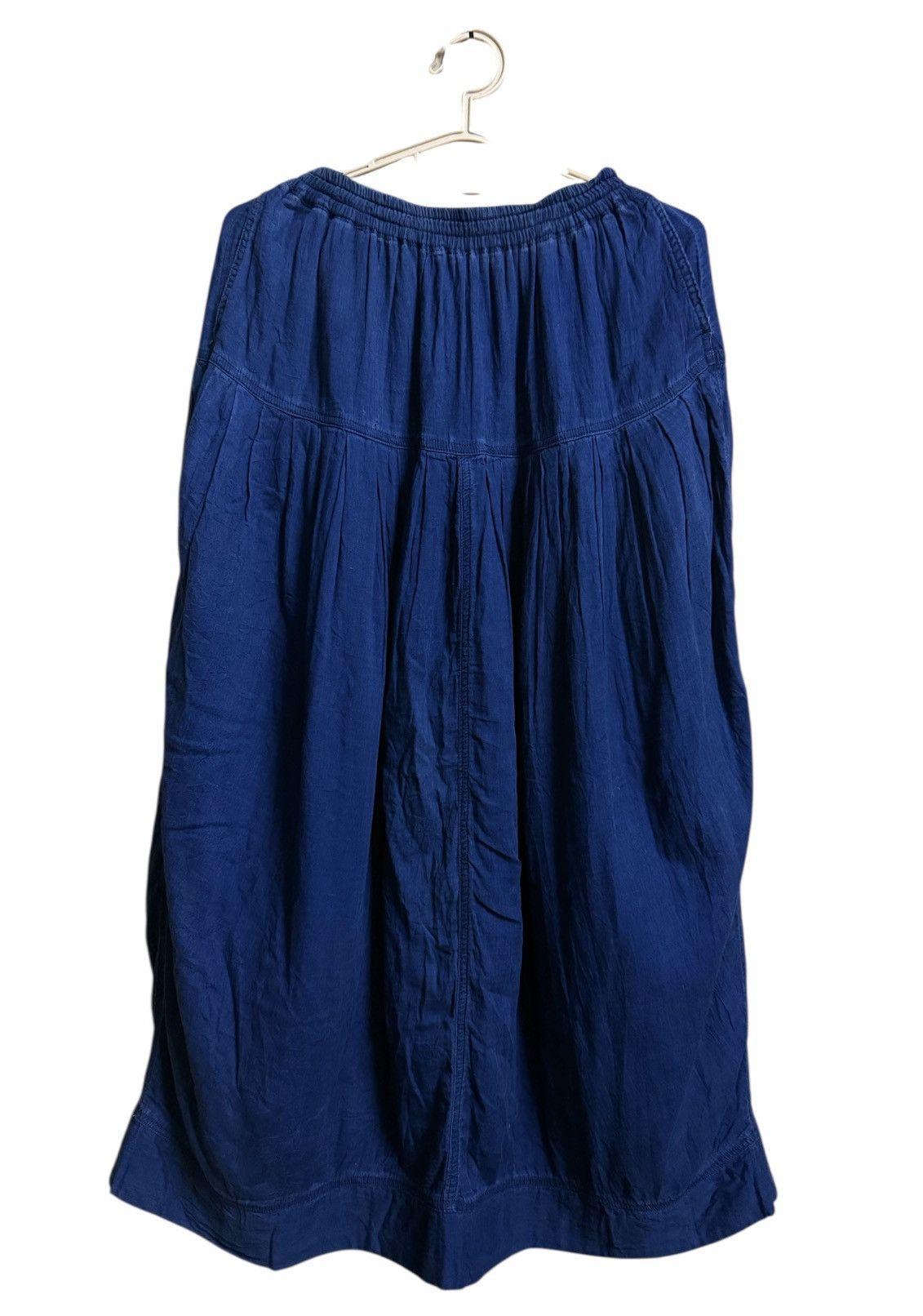 Issey Miyake HAI SPORTING GEAR Midi Skirt Blue Vintage 70s Size 28" / US 6 / IT 42 - 1 Thumbnail