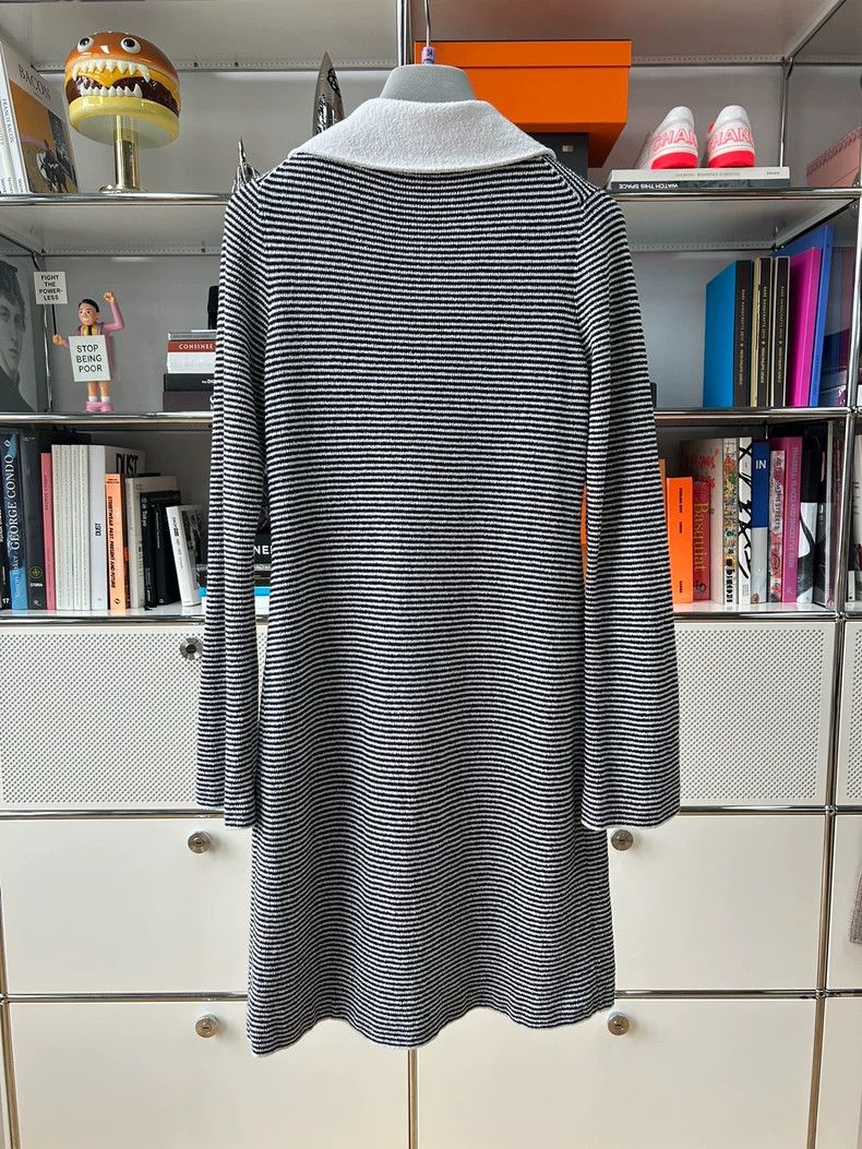 Chanel Chanel 23c striped V-neck polo knitted skirt 2503-Nextarrow Size XXS / US 00 / IT 34 - 3 Thumbnail