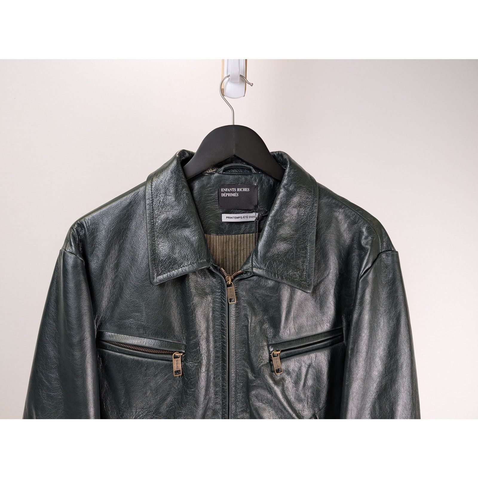 Enfants Riches Deprimes o1rshd1 Scorpio Rising Leather Jacket in Deep Green Size US XL / EU 56 / 4 - 2 Thumbnail