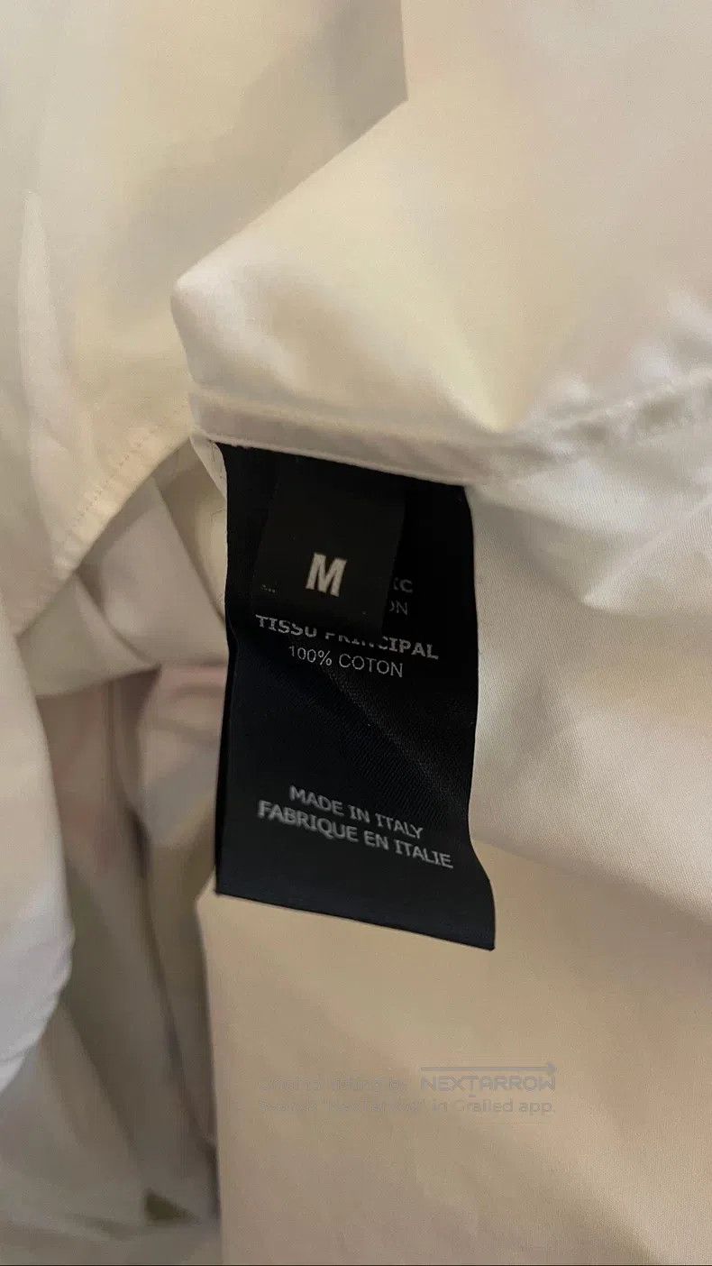 Vetements VETEMENTS White Graffiti Shirt Size US M / EU 48-50 / 2 - 4 Thumbnail