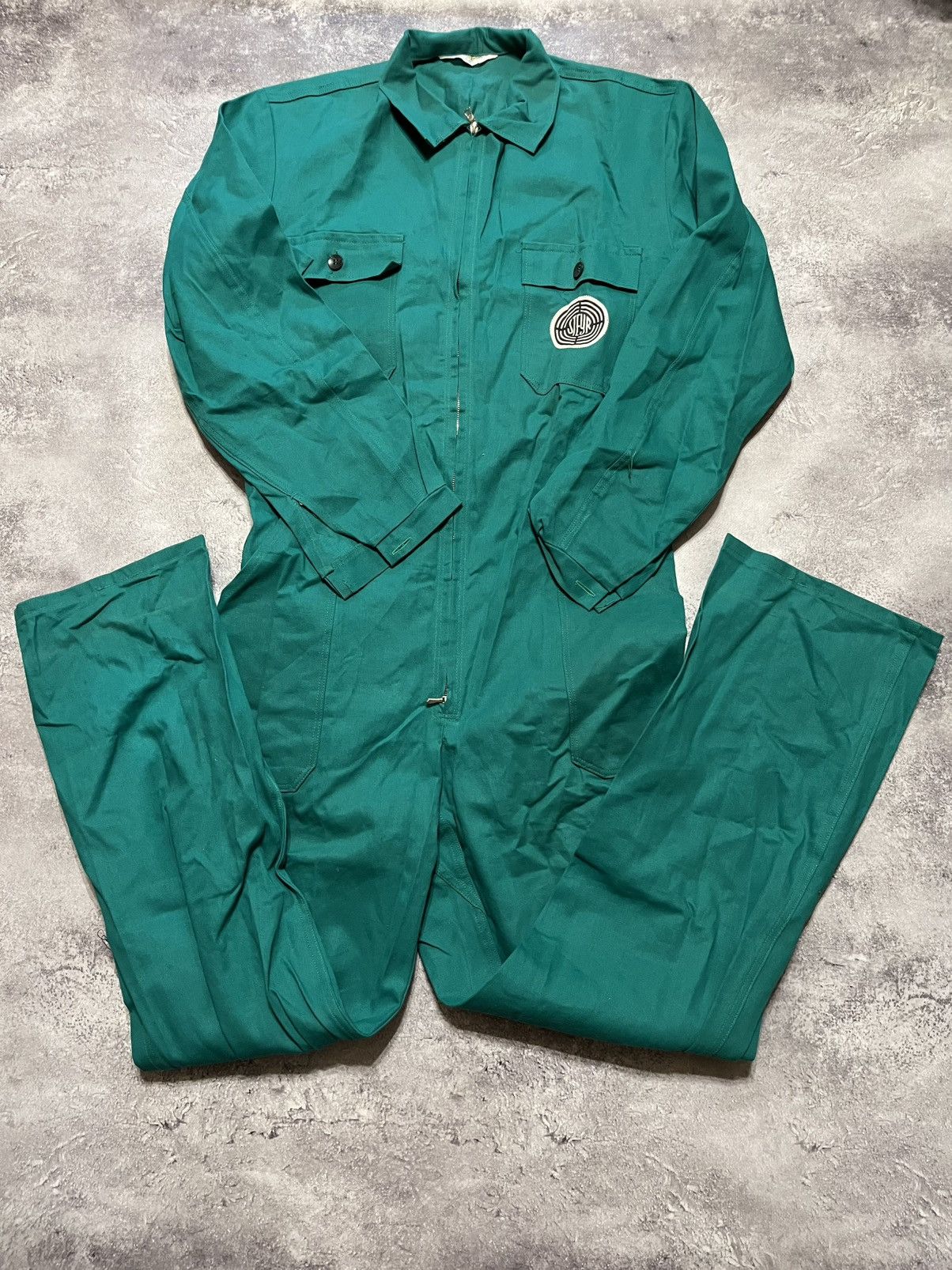 Vintage Vintage 80s 90s Steyr Austria Coveralls Ötscher Boiler Suit Size US 36 / EU 52 - 1 Thumbnail