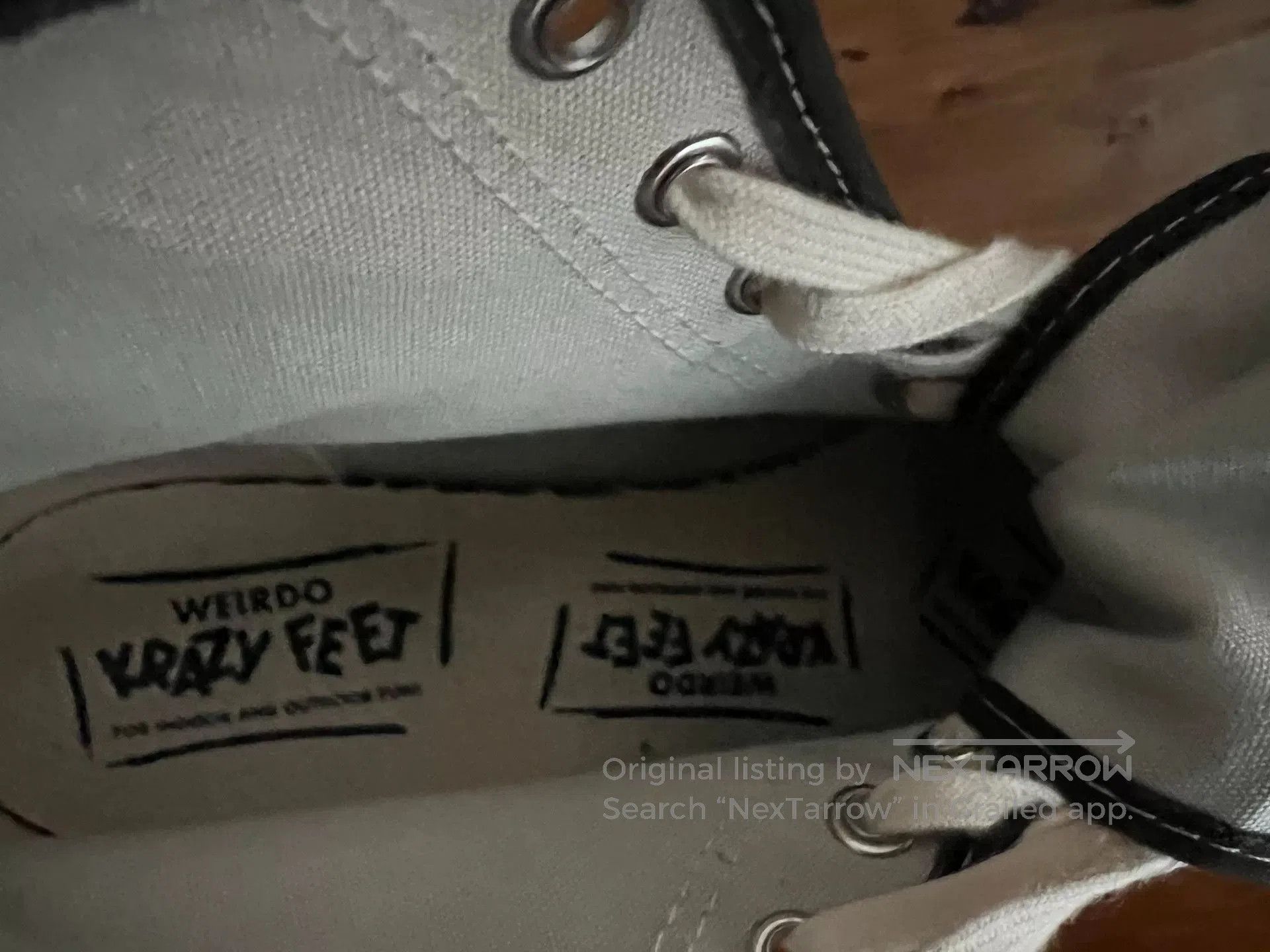 Japanese Brand Glad Hand WEIRDO KRAZY FEET Sneaker. Size US 9.5 / EU 42-43 - 6 Thumbnail