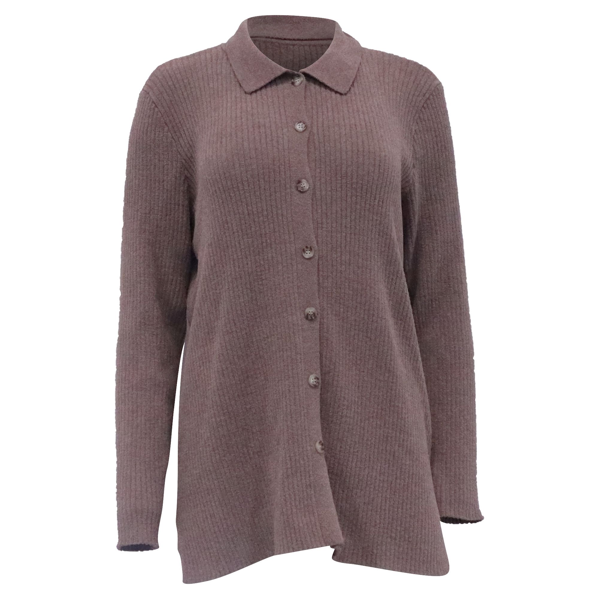Jason Wu Jason Wu Knitted Buttoned Cardigan in Beige Polyester Size XS / US 0-2 / IT 36-38 - 1 Thumbnail