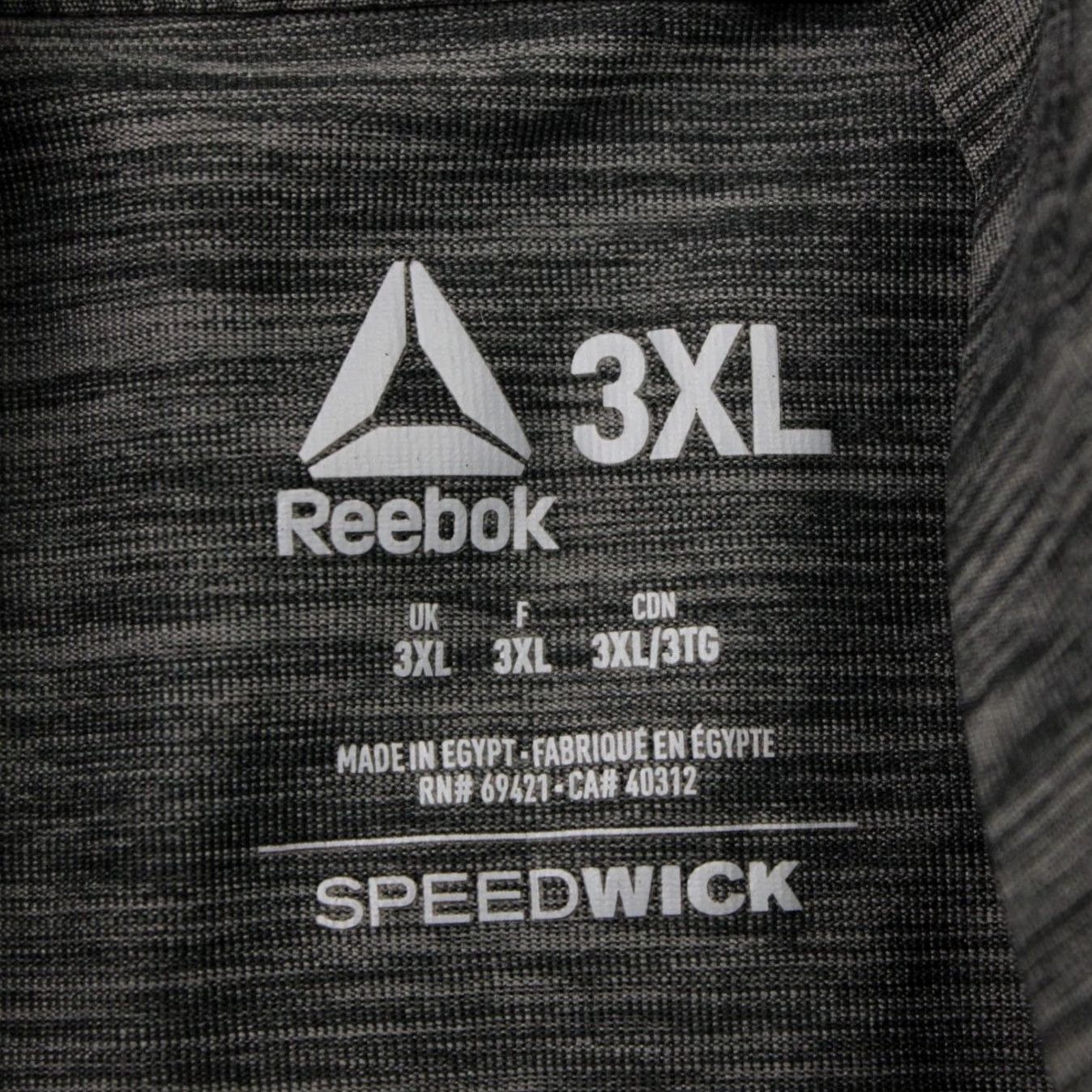 Reebok Reebok Hoodie Mens 3XL Gray Speedwick Lightweight Polyester Hooded Pullover Size US XXL / EU 58 / 5 - 5 Thumbnail
