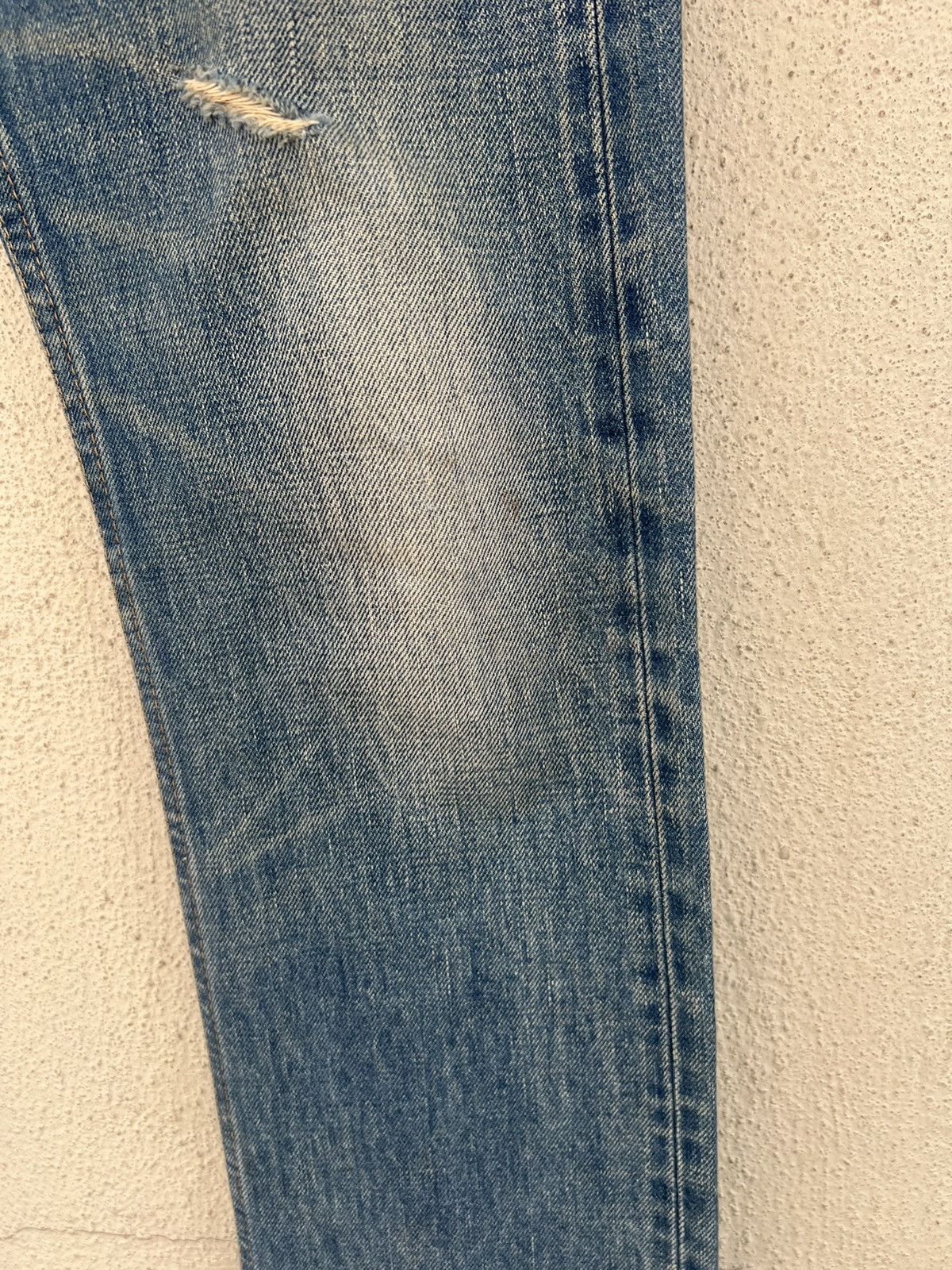 Mr. Olive Mr. Olive Japan Mud Denim Selvedge Distressed Jeans Size US 29 - 12 Thumbnail
