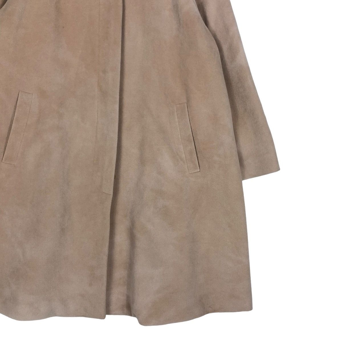 Burberry 🔥VINTAGE LONG WOOL FLY COATS JACKET BURBERRYS HERRINGBONE Size US M / EU 48-50 / 2 - 5 Thumbnail