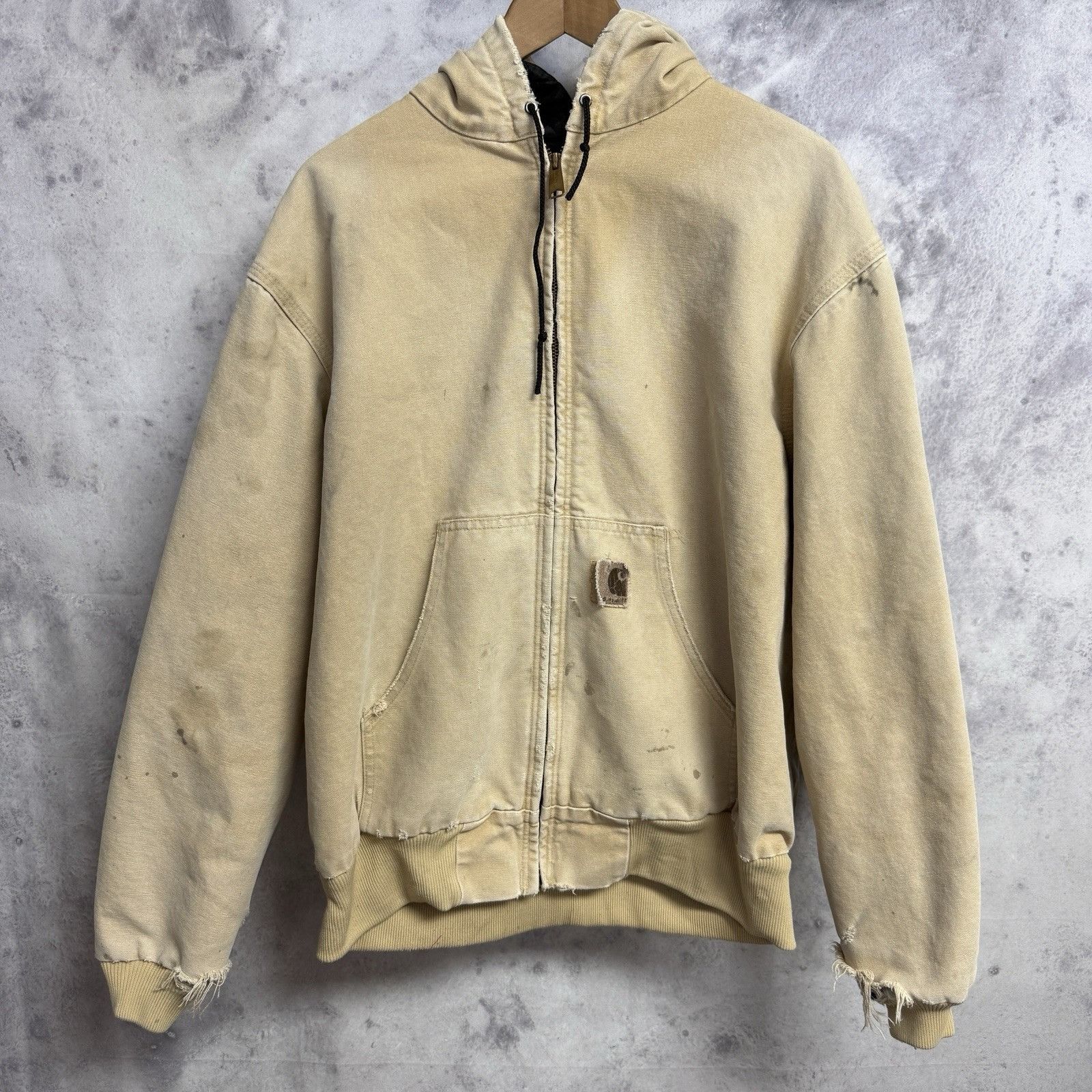 Carhartt Vintage Carhartt J06 Wet Jacket Mens XL Insulated Full Zip C Size US XL / EU 56 / 4 - 1 Thumbnail