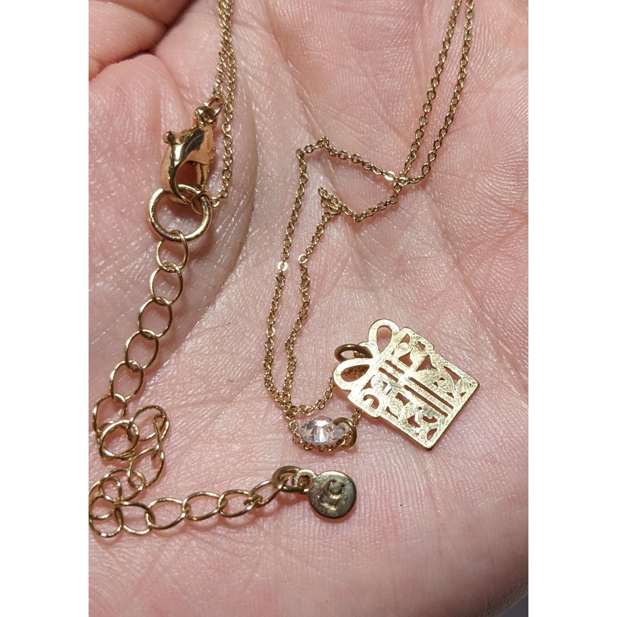 Other Lauren Conrad Minimalist Gold Holiday Gift Necklace Size ONE SIZE - 8 Thumbnail