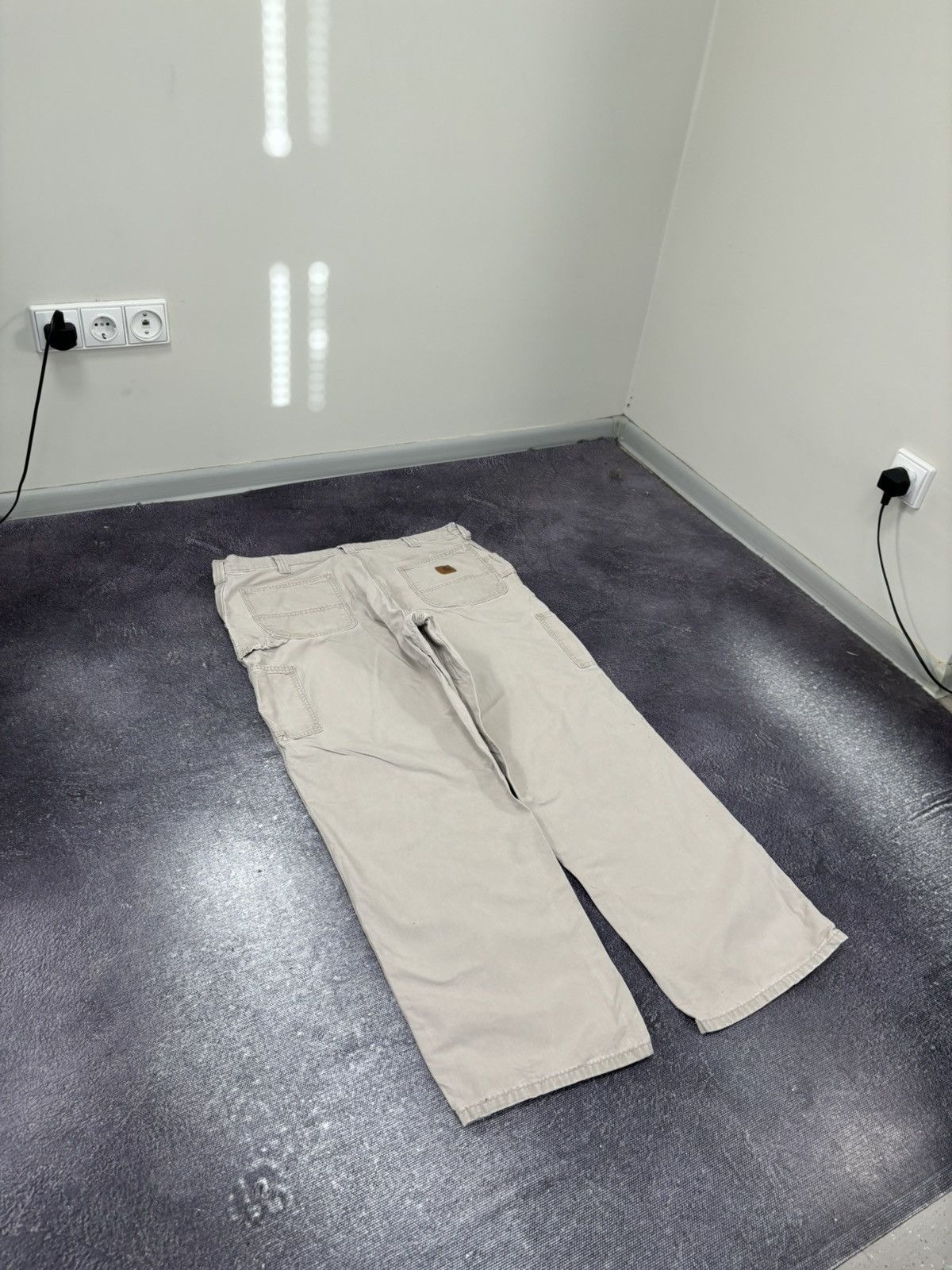 Carhartt Vintage Carhartt Y2K Beige USA Hype Baggy Pants Size US 40 / EU 56 - 3 Thumbnail