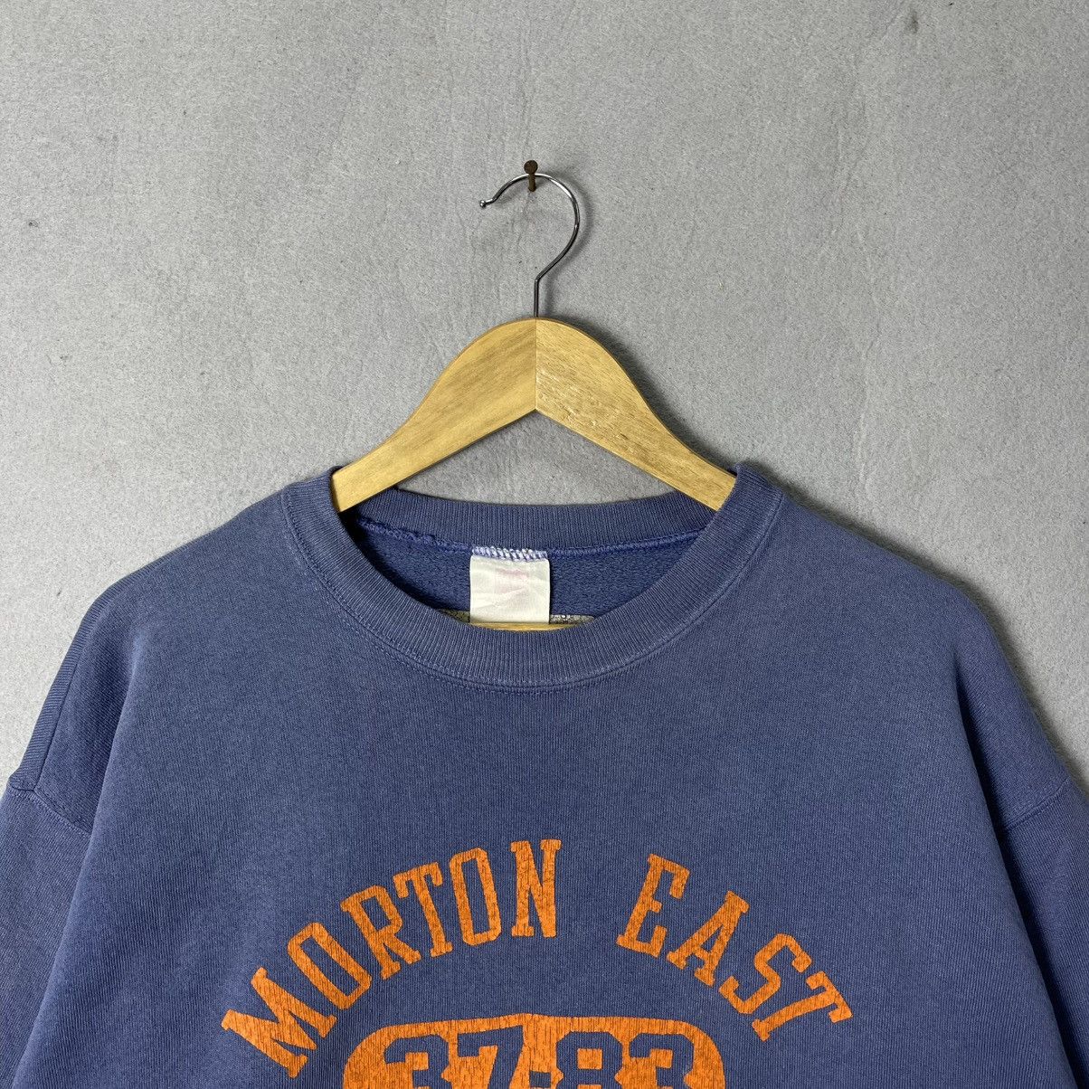 Hanes Vintage Hanes Herway Morton East Girls Athletics Sweatshirt Size L / US 10 / IT 46 - 2 Thumbnail