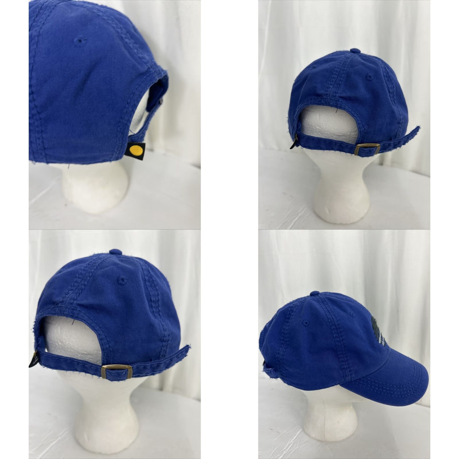 Life is Good Life Is Good Hat Strap Back Dad Adjustable Blue Black White Baseball Cap Mens One Size Color Blue Size ONE SIZE - 8 Thumbnail