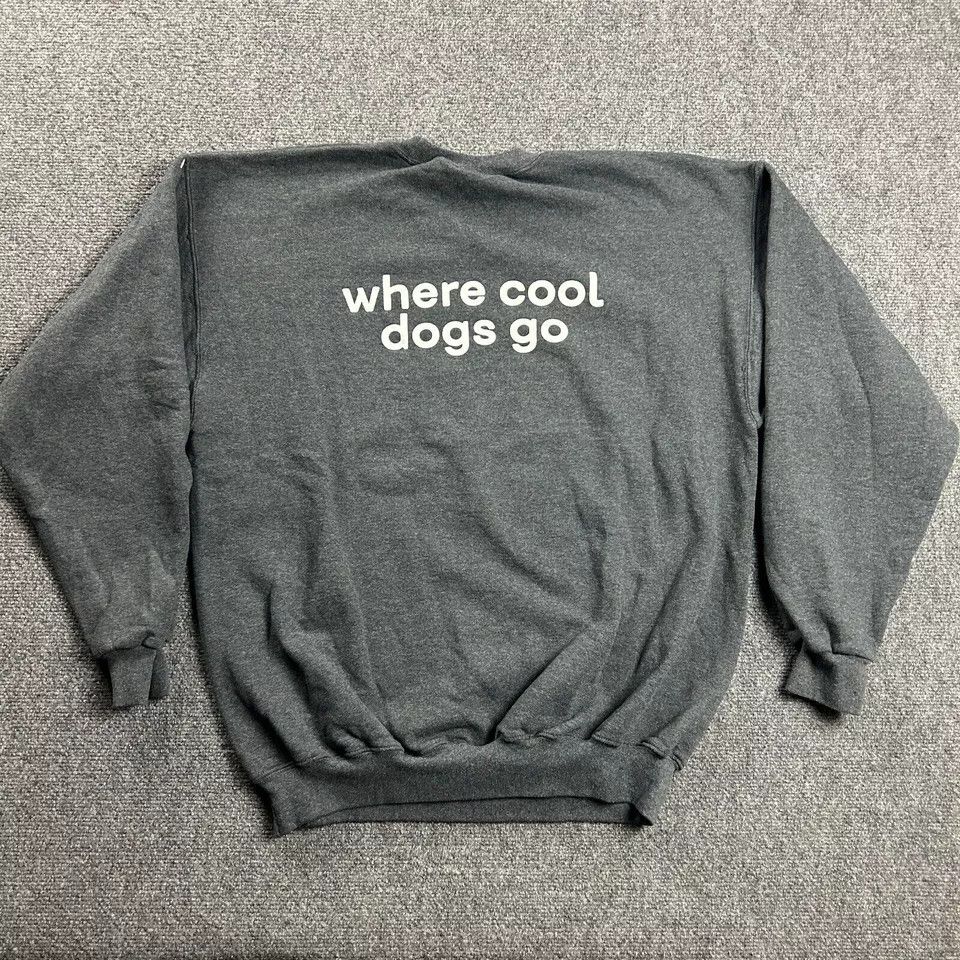 Hanes × Vintage Hanes Sweatshirt Mens Large Ultimate Cotton Pullover Sweater Size US L / EU 52-54 / 3 - 7 Thumbnail