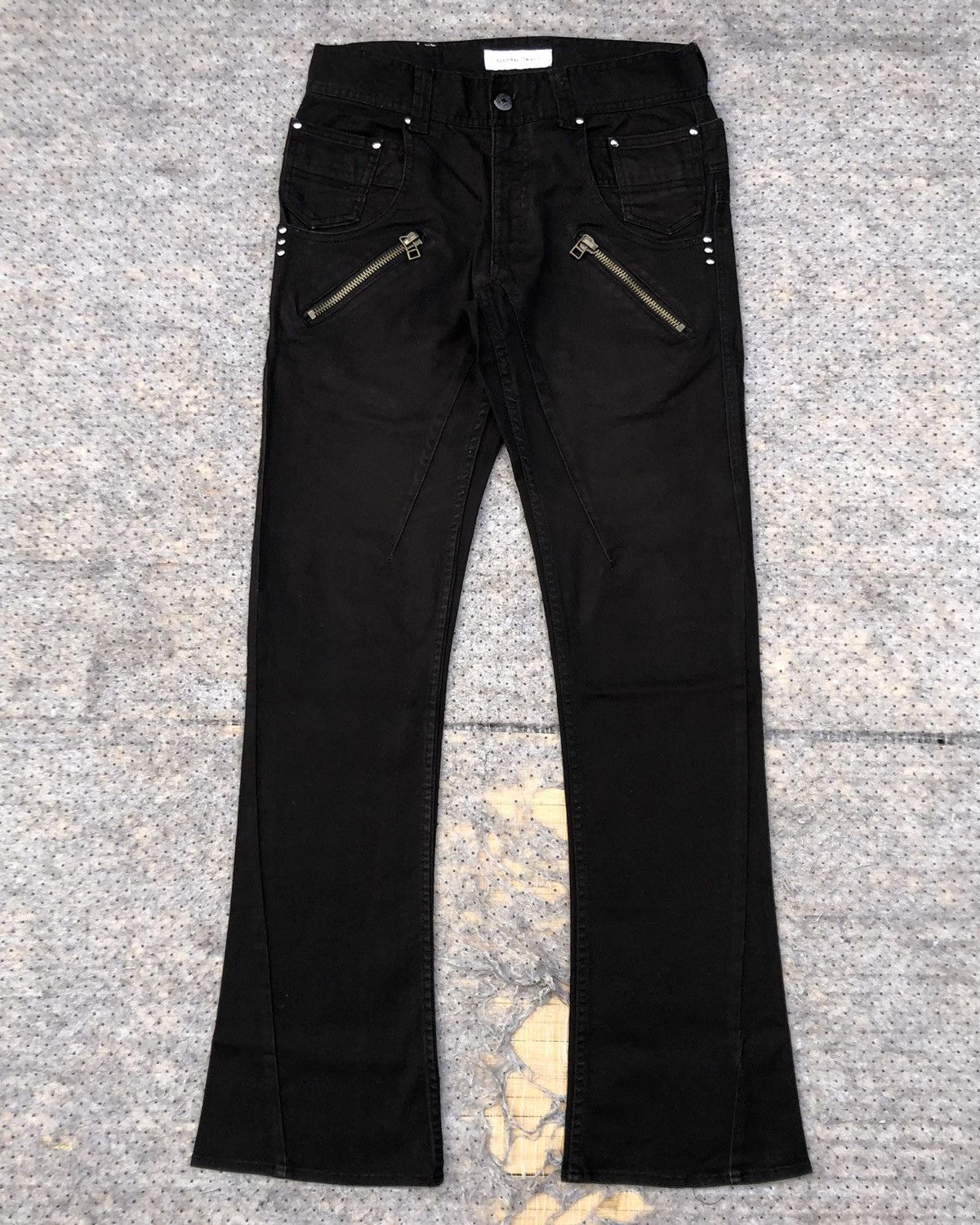 Japanese Brand Urban Craft Gothic Design Bootcut Pants Size US 31 - 7 Thumbnail