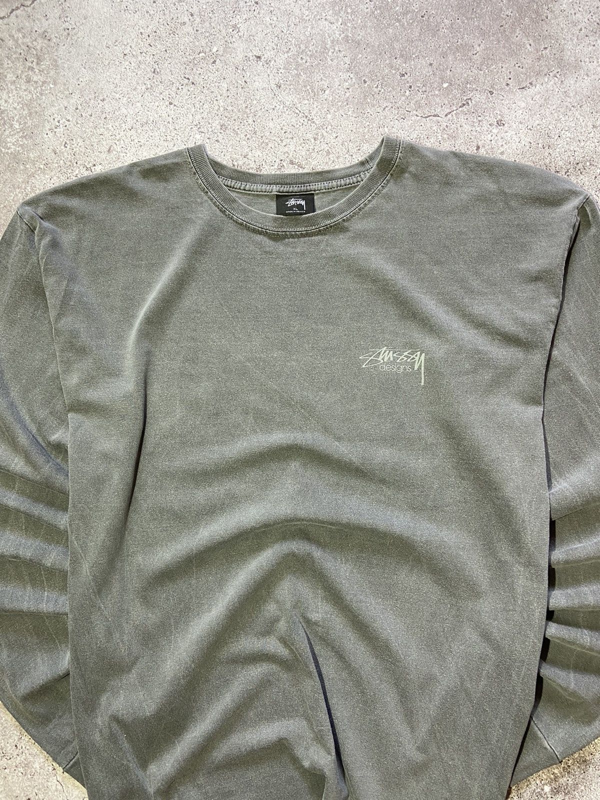Other 💥Stussy Vintage streetwear big logo long sleeve t-shirt‼️ Size US XL / EU 56 / 4 - 8 Thumbnail