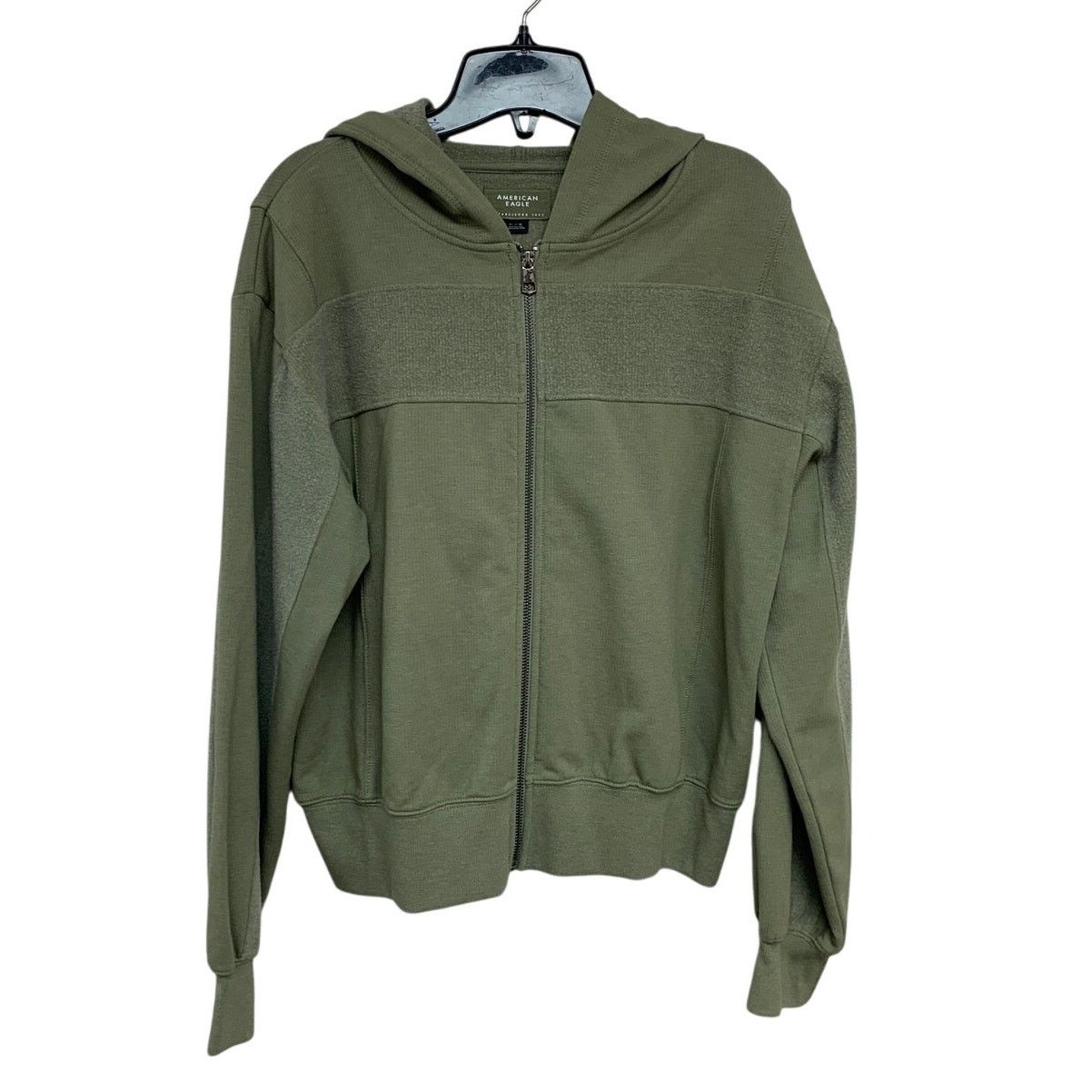 American Eagle Outfitters New American Eagle Womens Medium Full Zip Hooded Jacket Size M / US 6-8 / IT 42-44 - 1 Thumbnail
