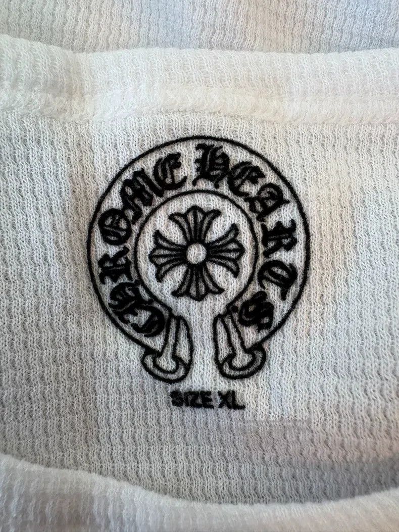Chrome Hearts CHROME HEARTS Size XL Black and red scroll cross arm waffle Size US XL / EU 56 / 4 - 4 Thumbnail