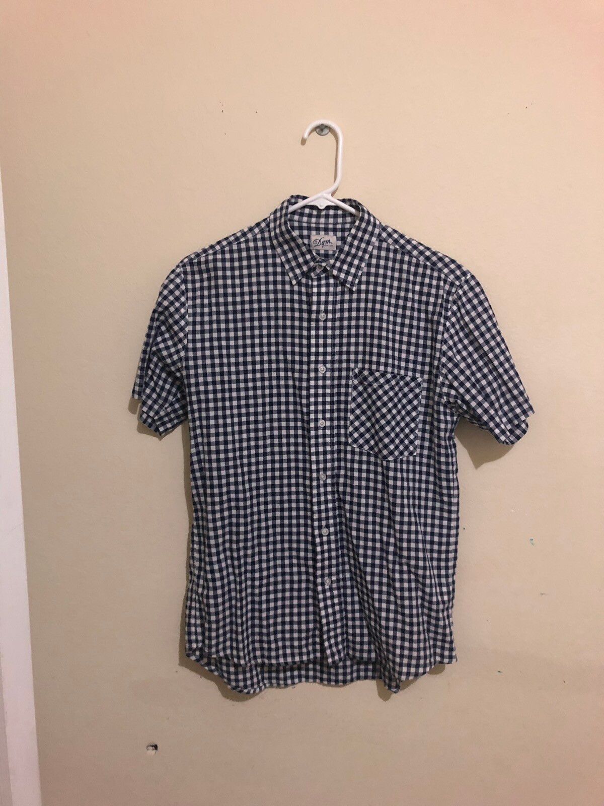 DQM DQM Button Up Checkers Shirt Size US M / EU 48-50 / 2 - 1 Thumbnail