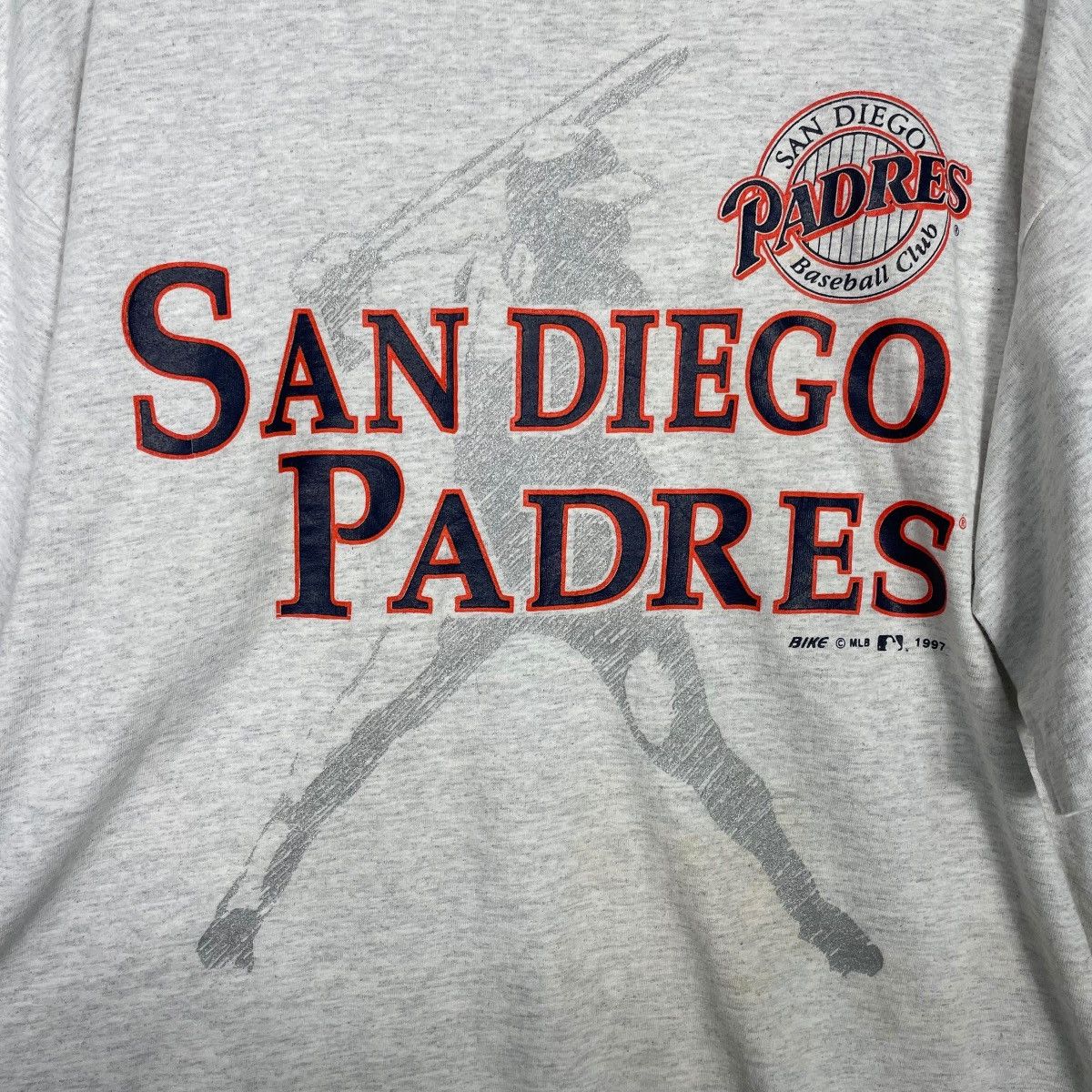 MLB Vintage 90s MLB San Diego Padres Baseball Club T-shirt Size US XL / EU 56 / 4 - 9 Thumbnail