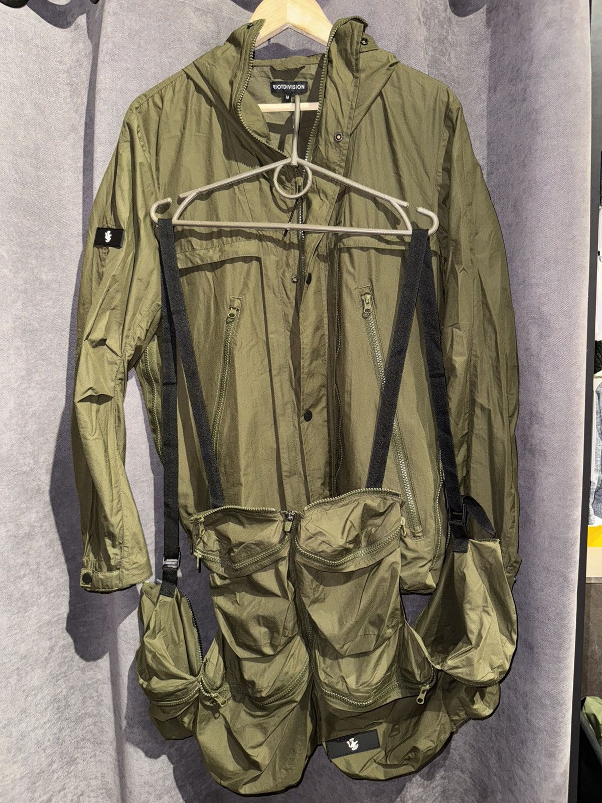 Riot Division RIOT DIVISION WRAPPING PARKA WITH SYMBIOSIS SYSTEM RD-WPWSS Size US M / EU 48-50 / 2 - 18 Thumbnail