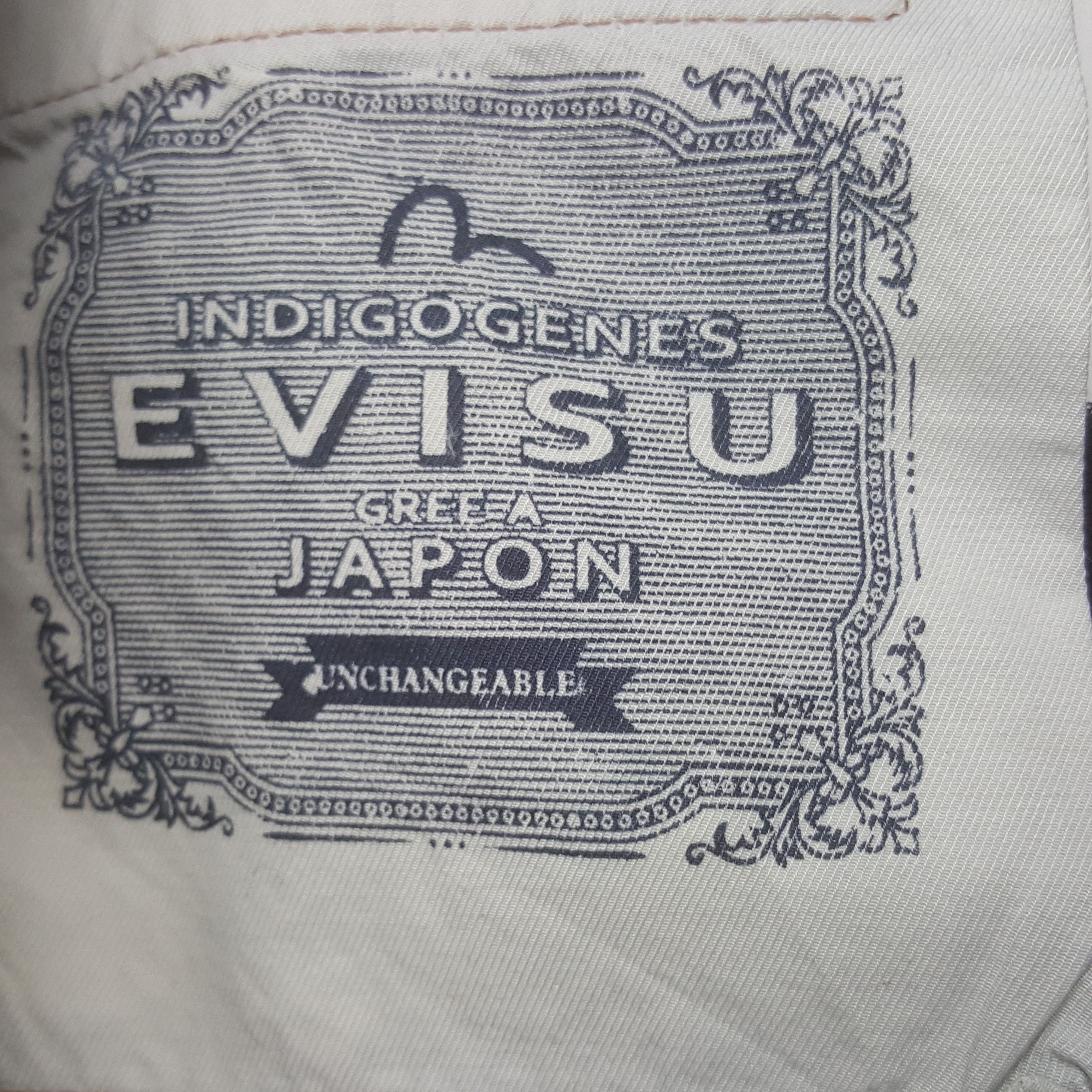 Japanese Brand × Vintage Vintage Evisu No 3 Diacock Rainbow Denim Jeans Size US 30 / EU 46 - 15 Thumbnail