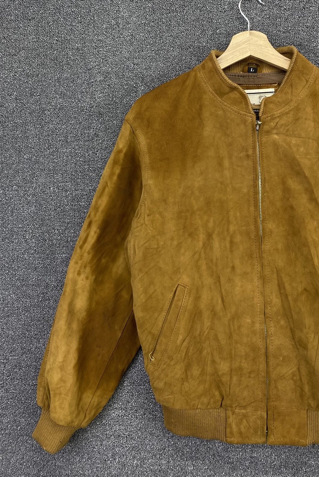 Japanese Brand Vintage Hi-Class Leather Wear Sheep Skin Leather Jacket Size US L / EU 52-54 / 3 - 2 Thumbnail