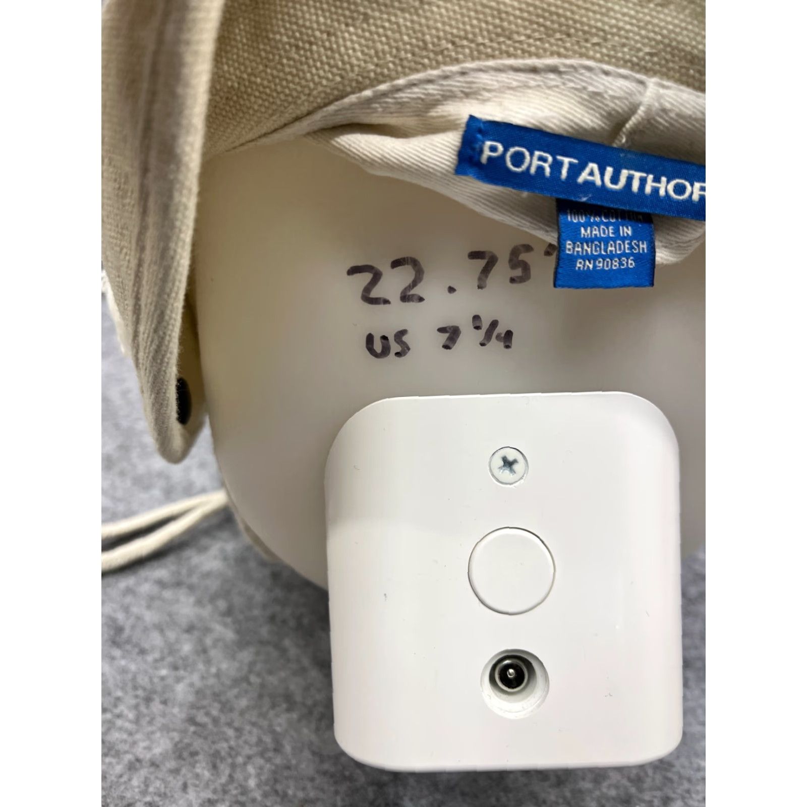 Port Authority PORT AUTHORITY Bucket Hat Adult One Size Ivory 100% Cotton Adjustable Lightweight Outdoor Sun Hat Mens Womens Unisex Accessories Size ONE SIZE - 7 Thumbnail