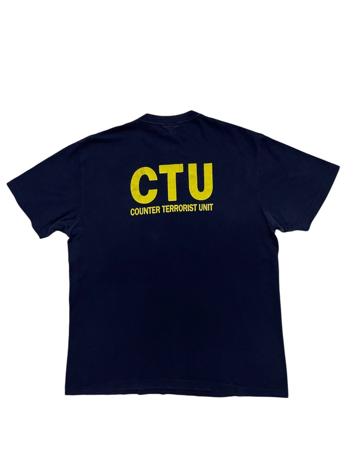 Vintage Vintage 2006 Tv show 24 Blue tee ‘CTU ACADEMY’ Size US XL / EU 56 / 4 - 3 Thumbnail