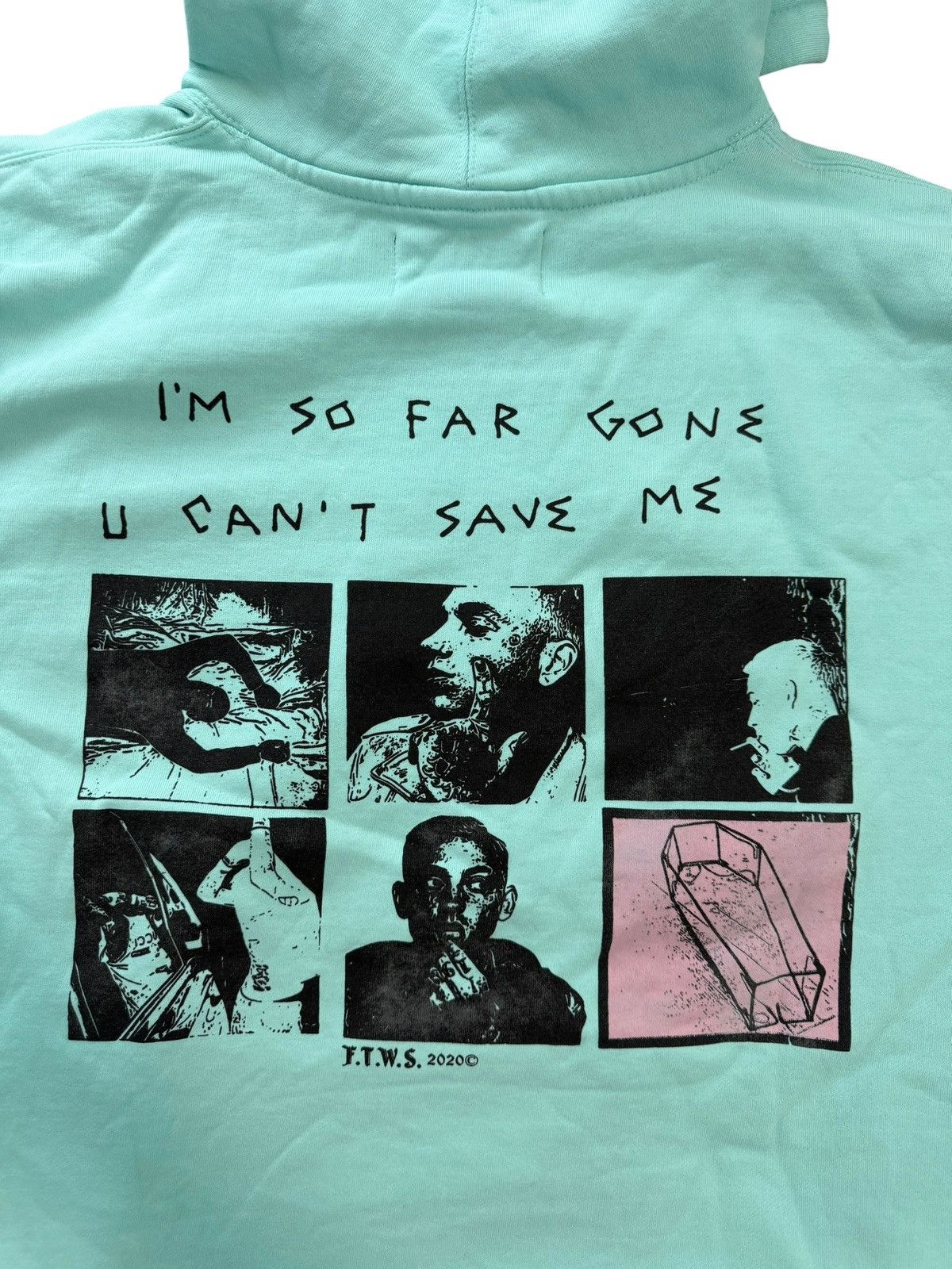 For Those Who Sin FTWS X blackbear Can’t Make You Care Hoodie Size US L / EU 52-54 / 3 - 8 Thumbnail