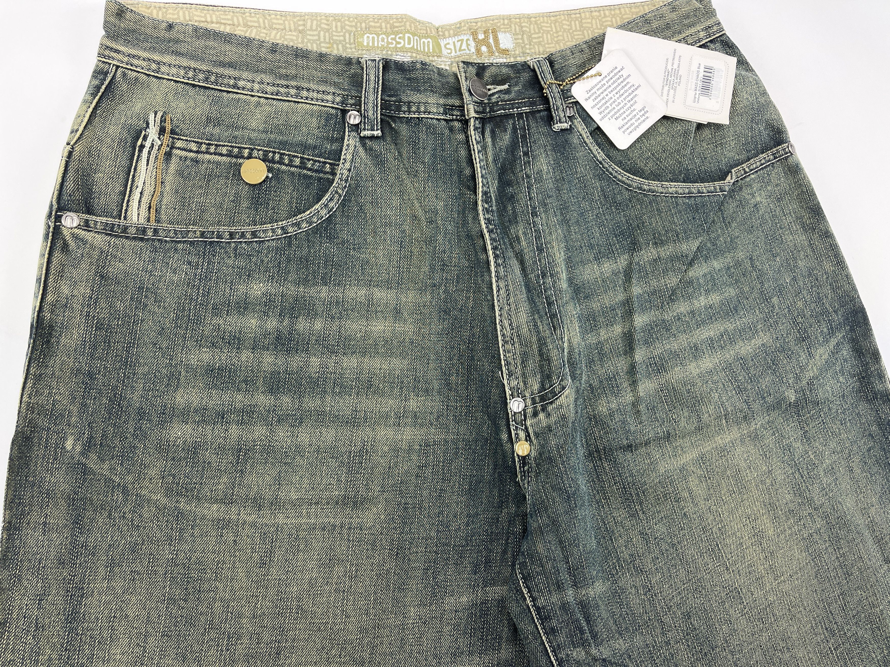 Vintage Mass DNM jeans shorts, vintage hip hop, 90s, skater, size 34 Size US 34 / EU 50 - 9 Thumbnail