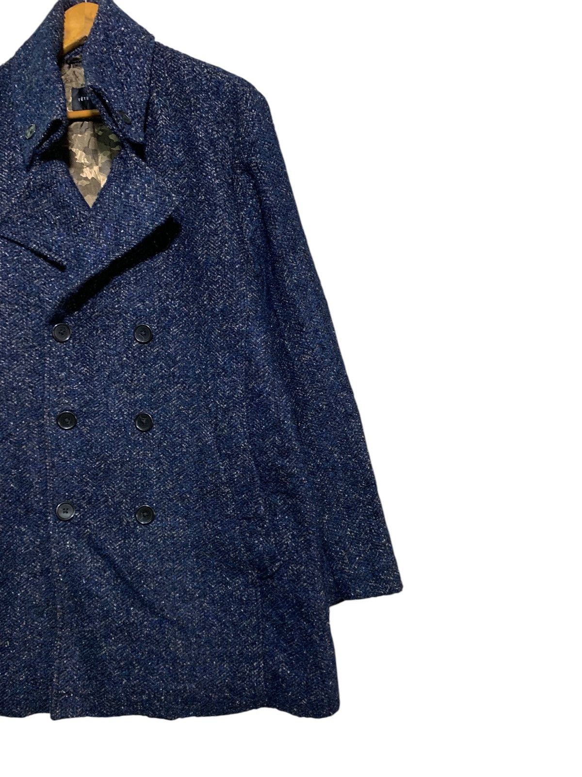 Takeshy Kurosawa × Tete Homme 🔥TETE HOMME TWEED TC JACKETS DOUBLE BREAST Size US L / EU 52-54 / 3 - 3 Thumbnail