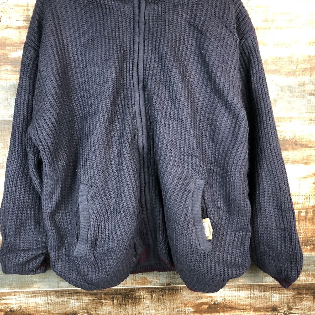 Japanese Brand Resal Work Black knitwear sweater vintage #A1702 Size US M / EU 48-50 / 2 - 6 Thumbnail