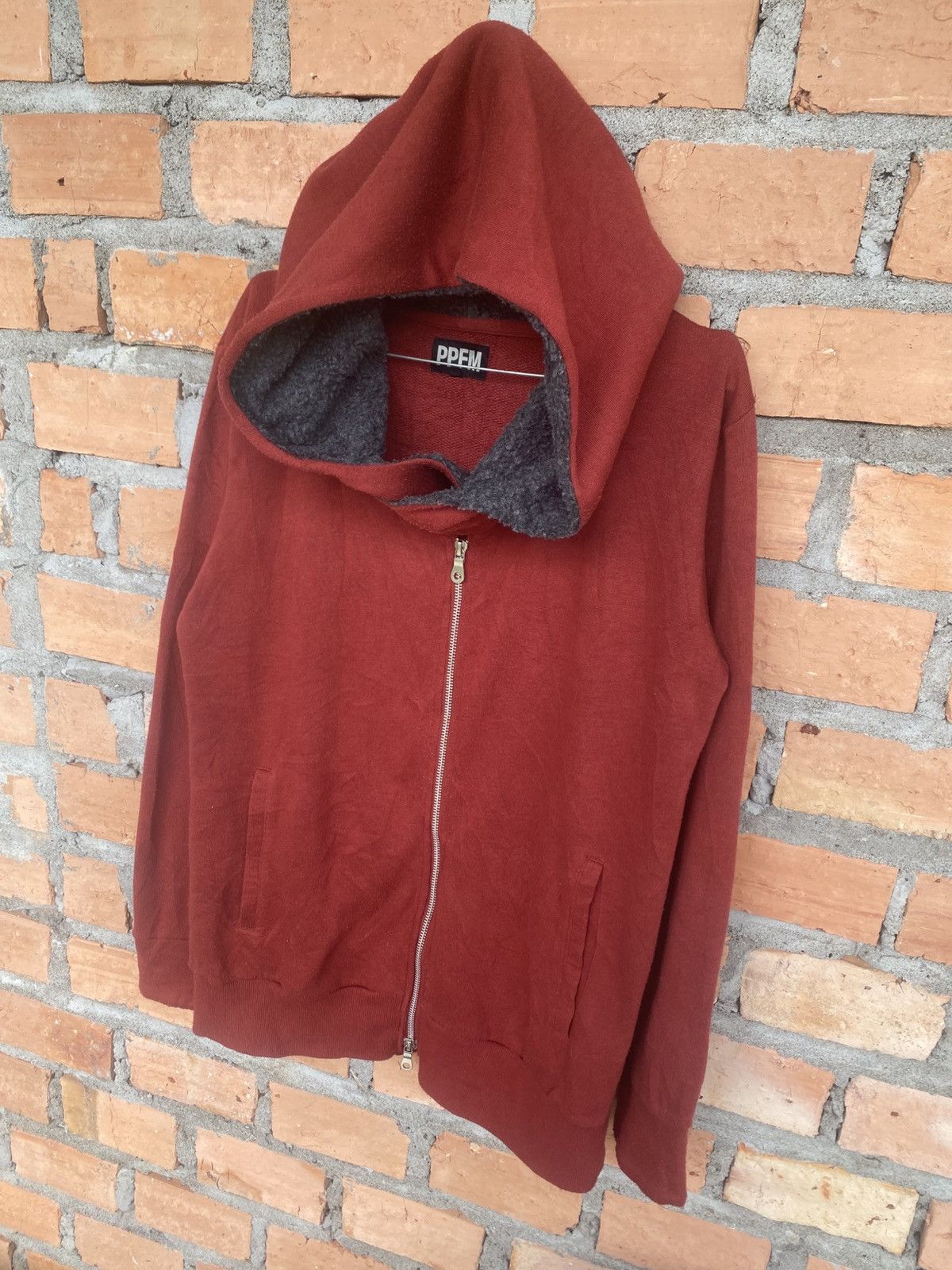 PPFM 2000s PPFM double zipper sherpa hoodie Size US L / EU 52-54 / 3 - 6 Thumbnail