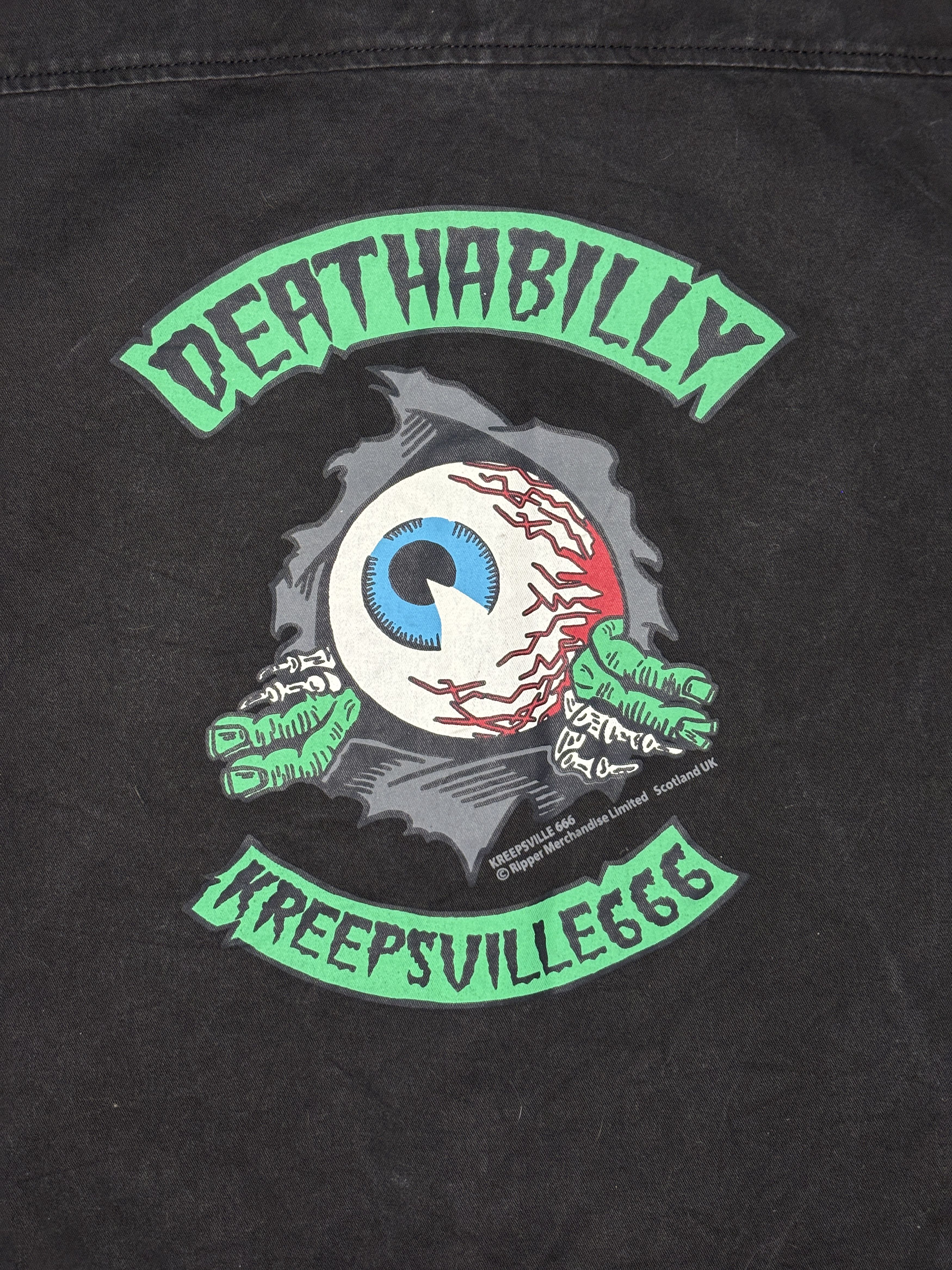 Other Kreepsville Punk Goth Button Up Shirt Size US L / EU 52-54 / 3 - 2 Thumbnail