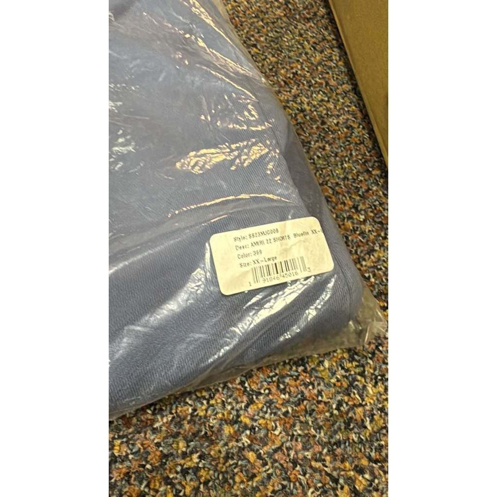 Amiri o1rshd1 22 Shorts in Bluefin Size US 38 / EU 54 - 18 Thumbnail